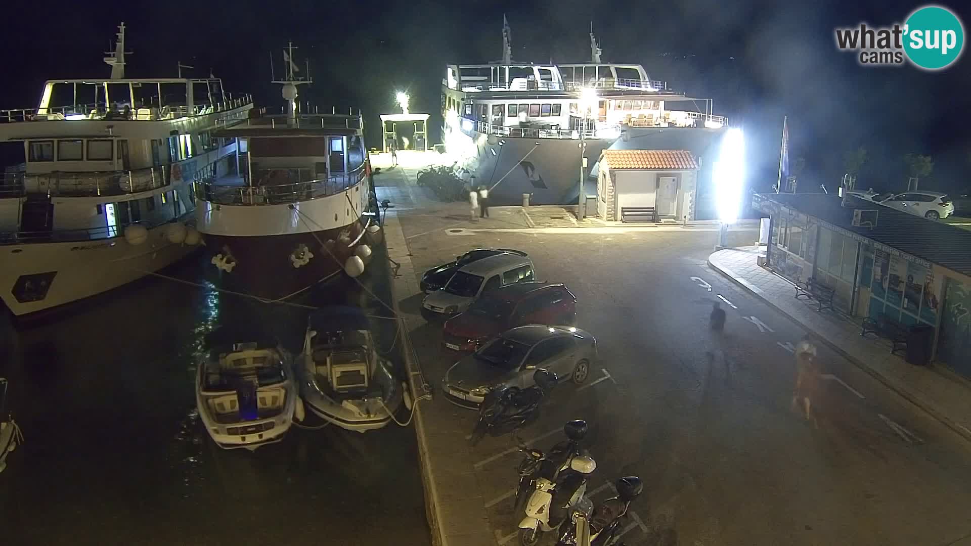 Webcam Bol Centre-Ville & Marina – Vue en direct depuis Bol, île de Brač