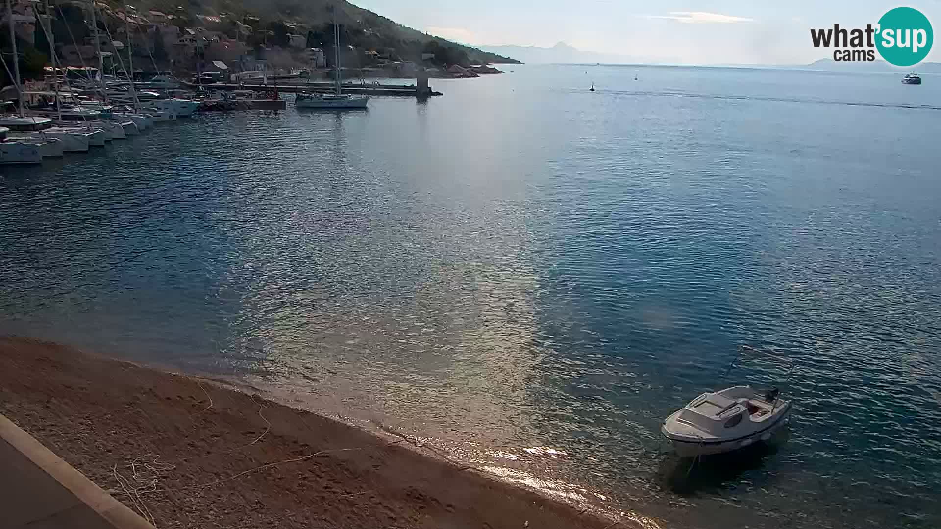 Webcam Bol centre-ville & marina – Vue en direct depuis Bol, île de Brač