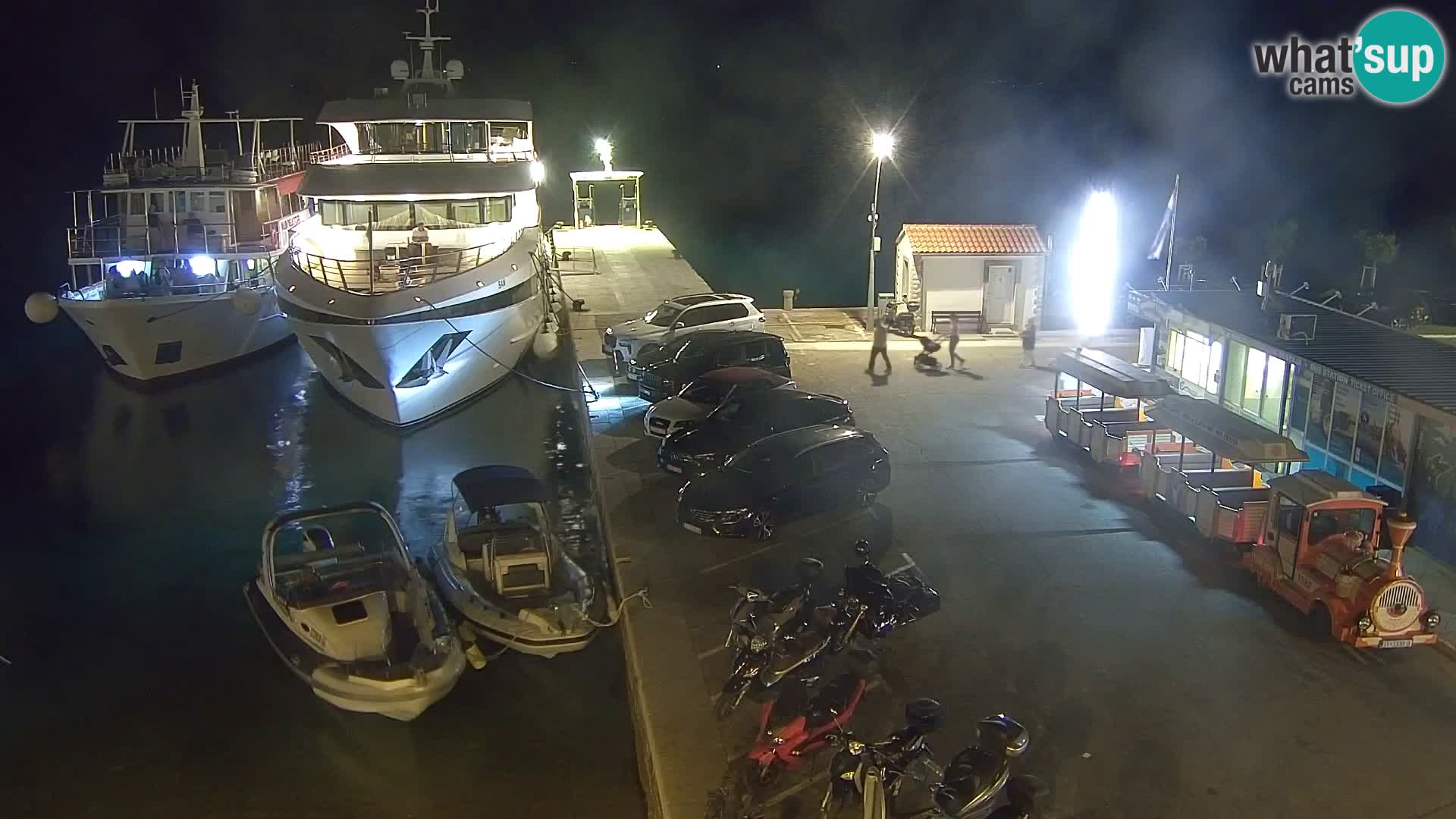 Webcam Bol Hafen & Ortszentrum – Liveblick aus Bol auf der Insel Brač