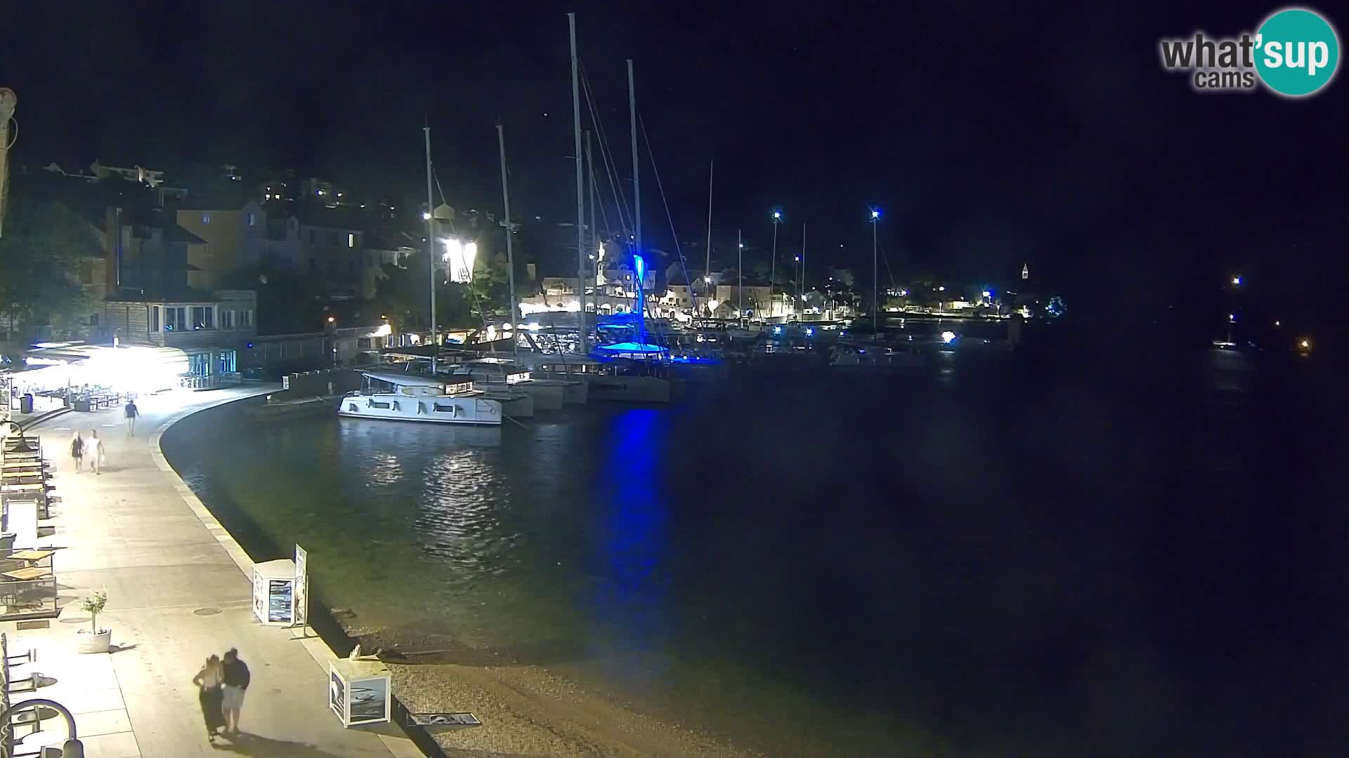 Webcam Bol Hafen & Ortszentrum – Liveblick aus Bol auf der Insel Brač