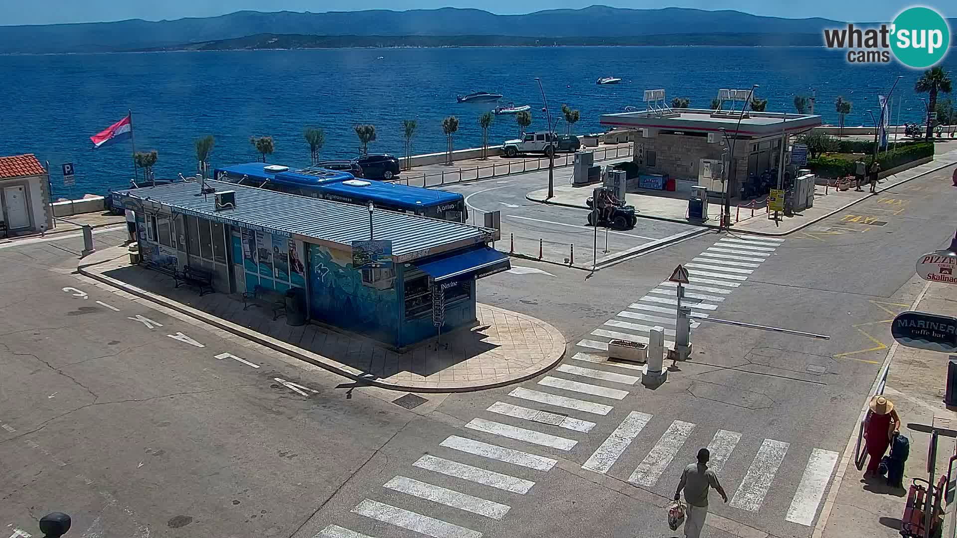 Webcam Bol Town Center & Marina – Live View from Bol, Brač