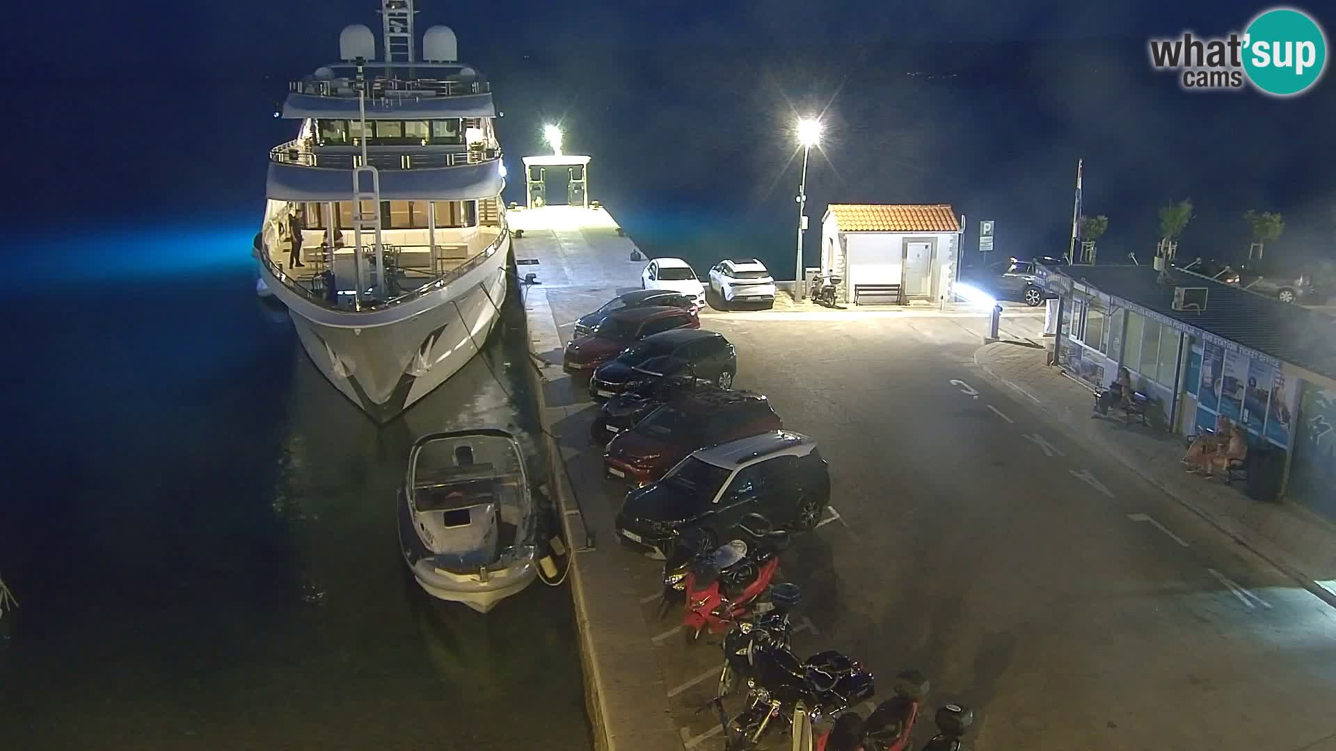 Webcam Bol Hafen & Ortszentrum – Liveblick aus Bol auf der Insel Brač