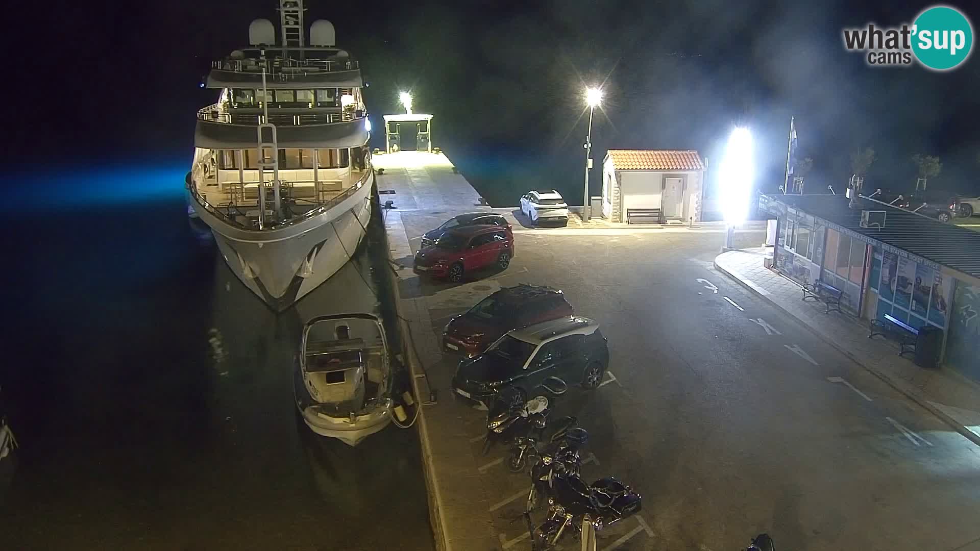Webcam Bol Hafen & Ortszentrum – Liveblick aus Bol auf der Insel Brač