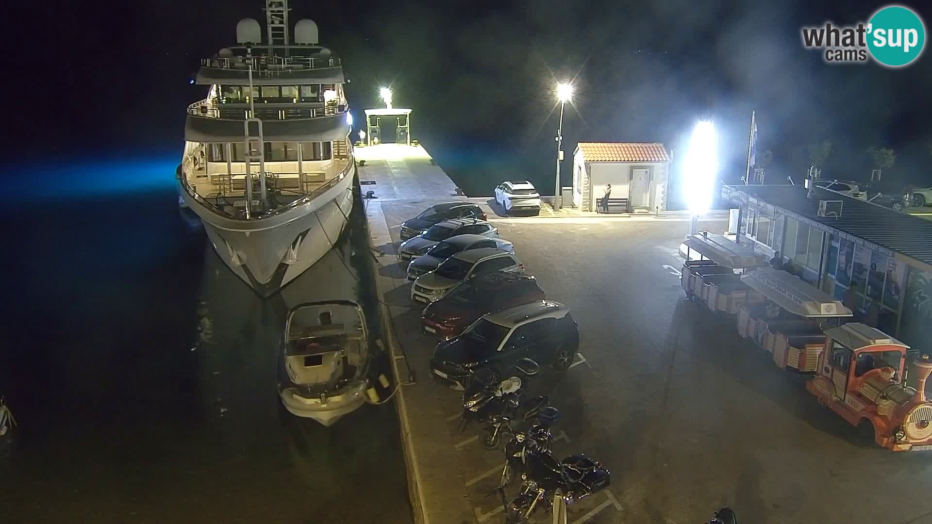 Webcam Bol Hafen & Ortszentrum – Liveblick aus Bol auf der Insel Brač