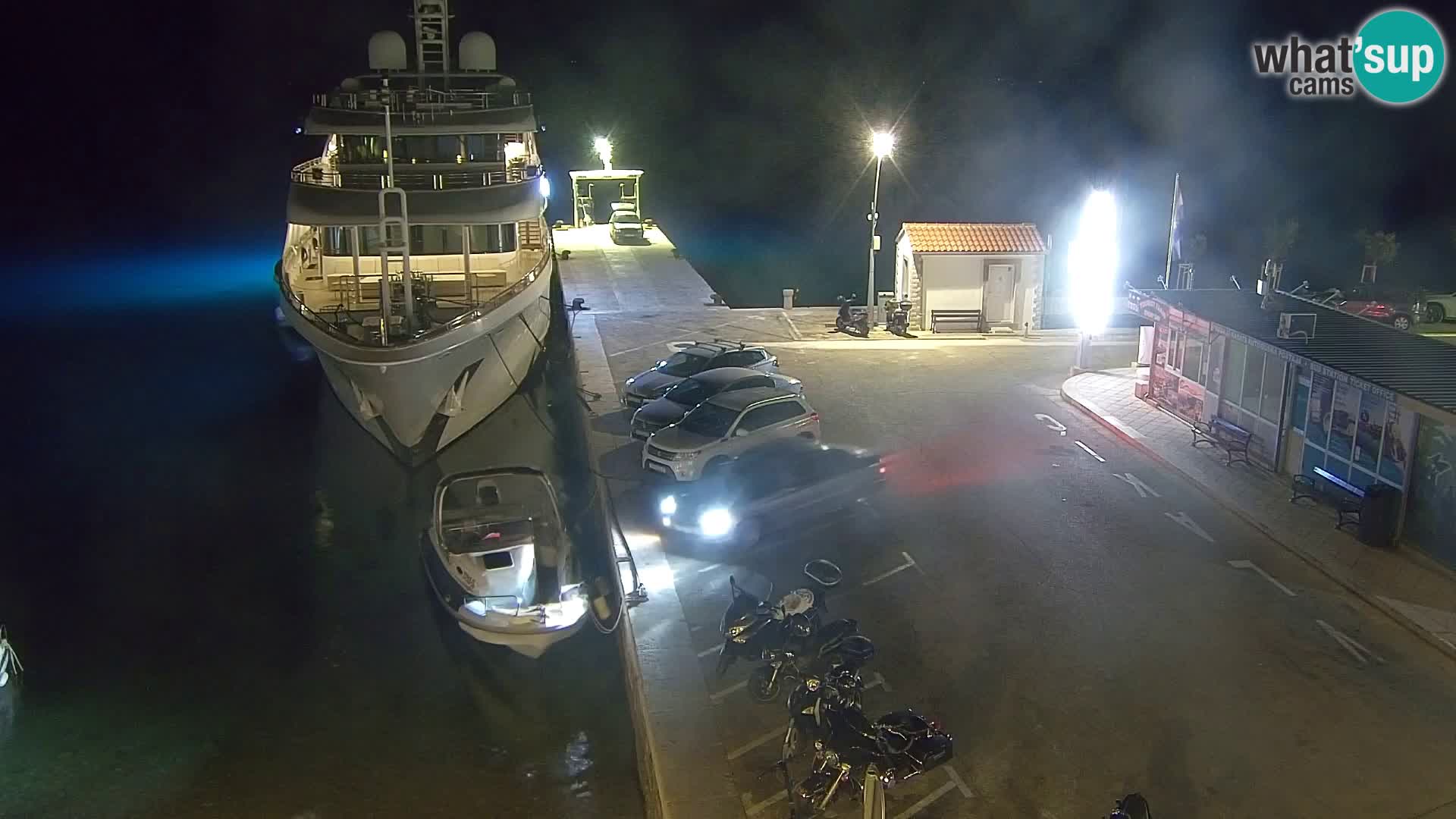 Webcam Bol Centre-Ville & Marina – Vue en direct depuis Bol, île de Brač