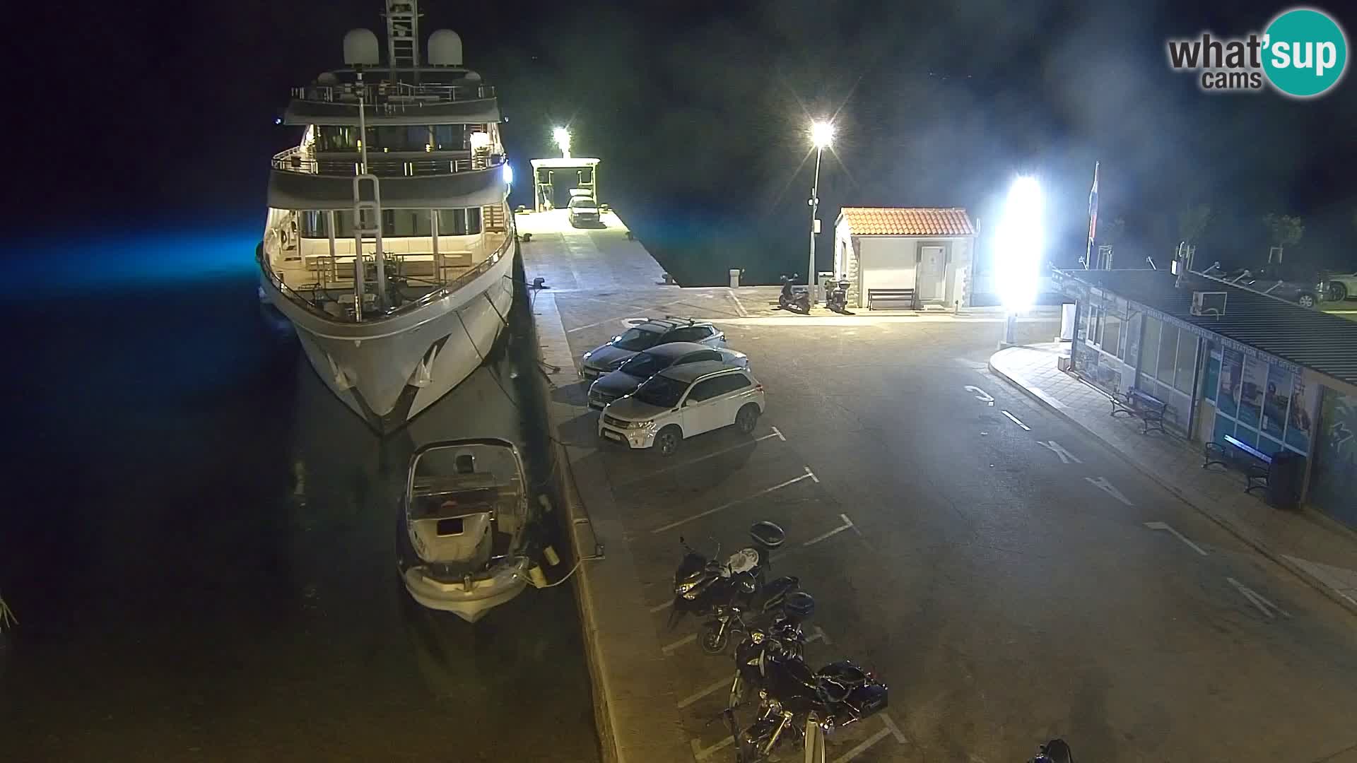 Webcam Bol centre-ville & marina – Vue en direct depuis Bol, île de Brač