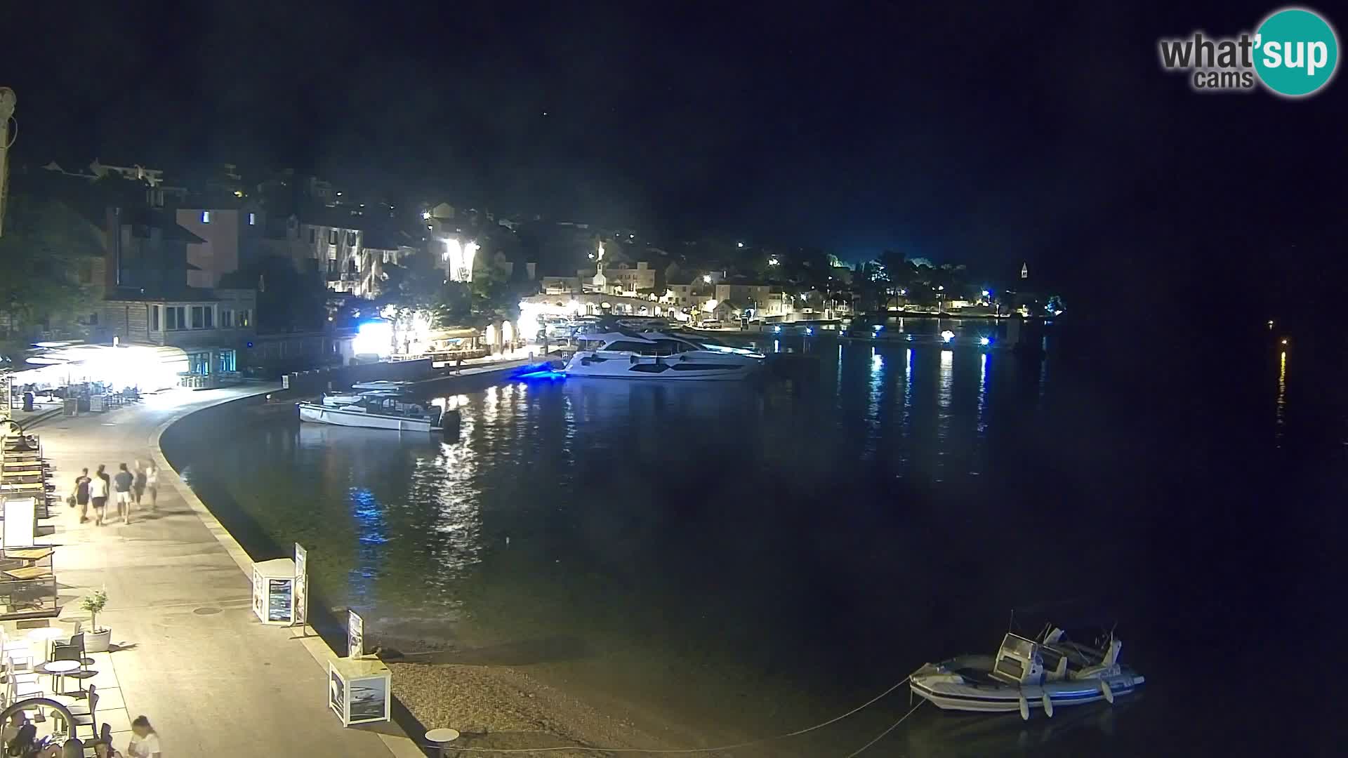 Webcam Bol Hafen & Ortszentrum – Liveblick aus Bol auf der Insel Brač