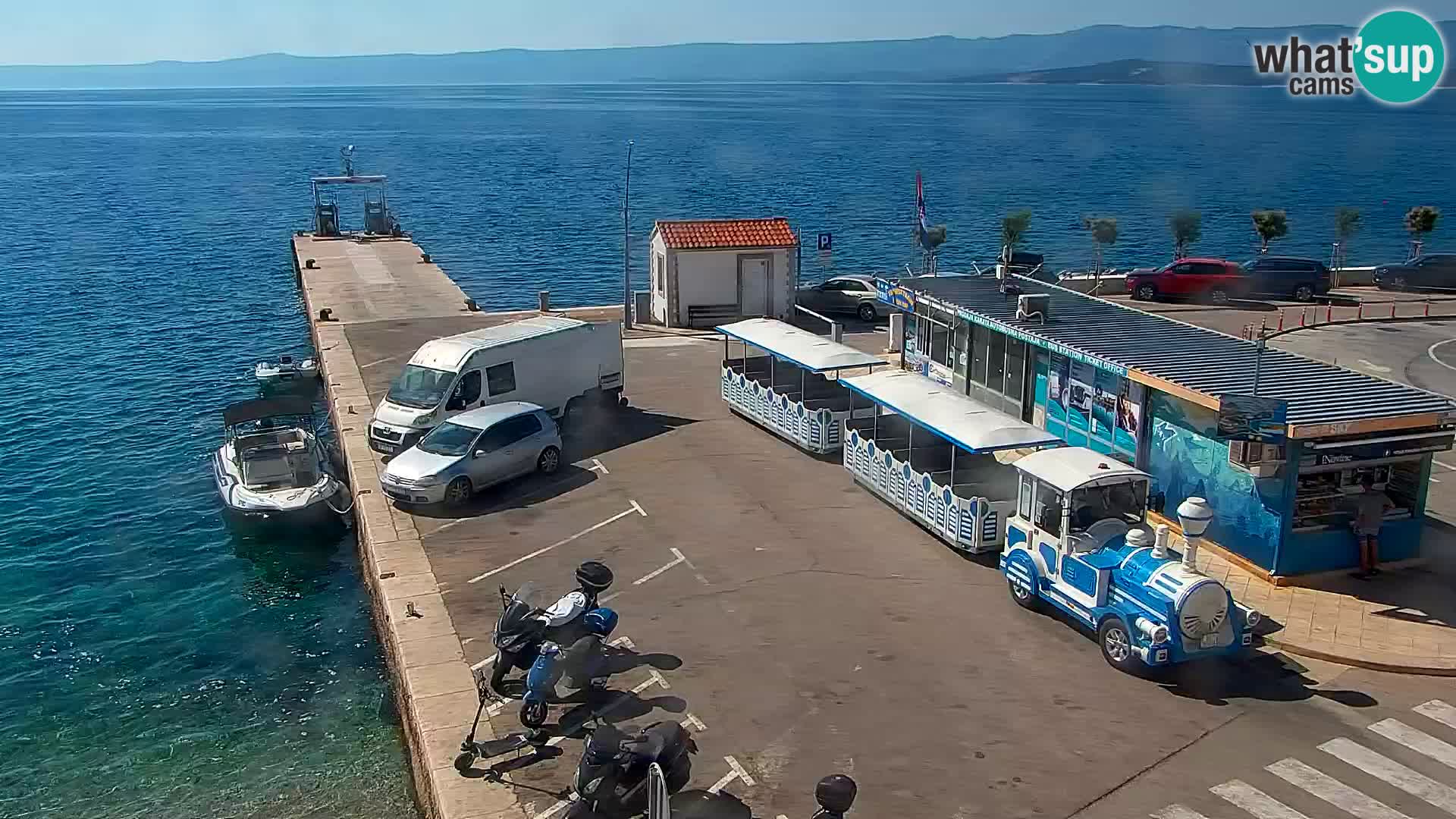 Webcam Bol centre-ville & marina – Vue en direct depuis Bol, île de Brač