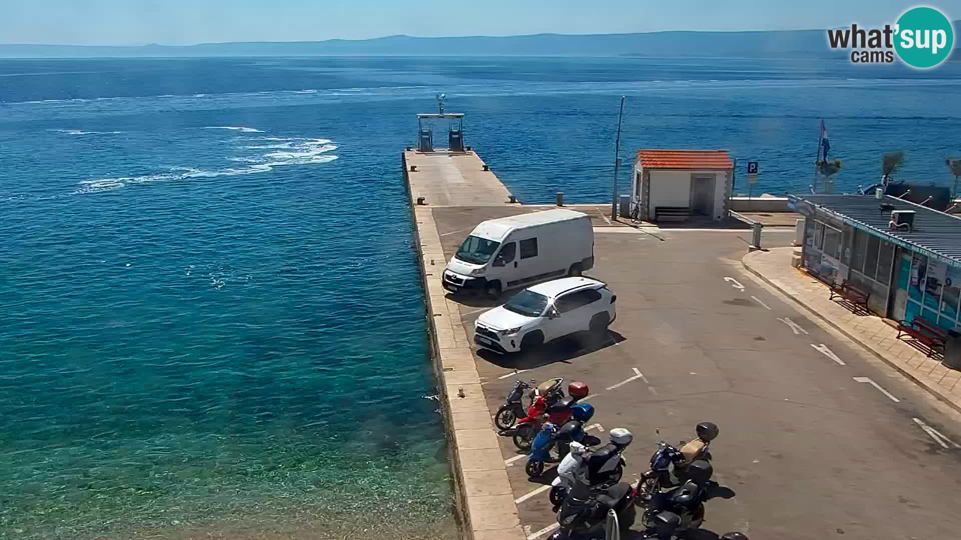 Webcam Bol Hafen & Ortszentrum – Liveblick aus Bol auf der Insel Brač