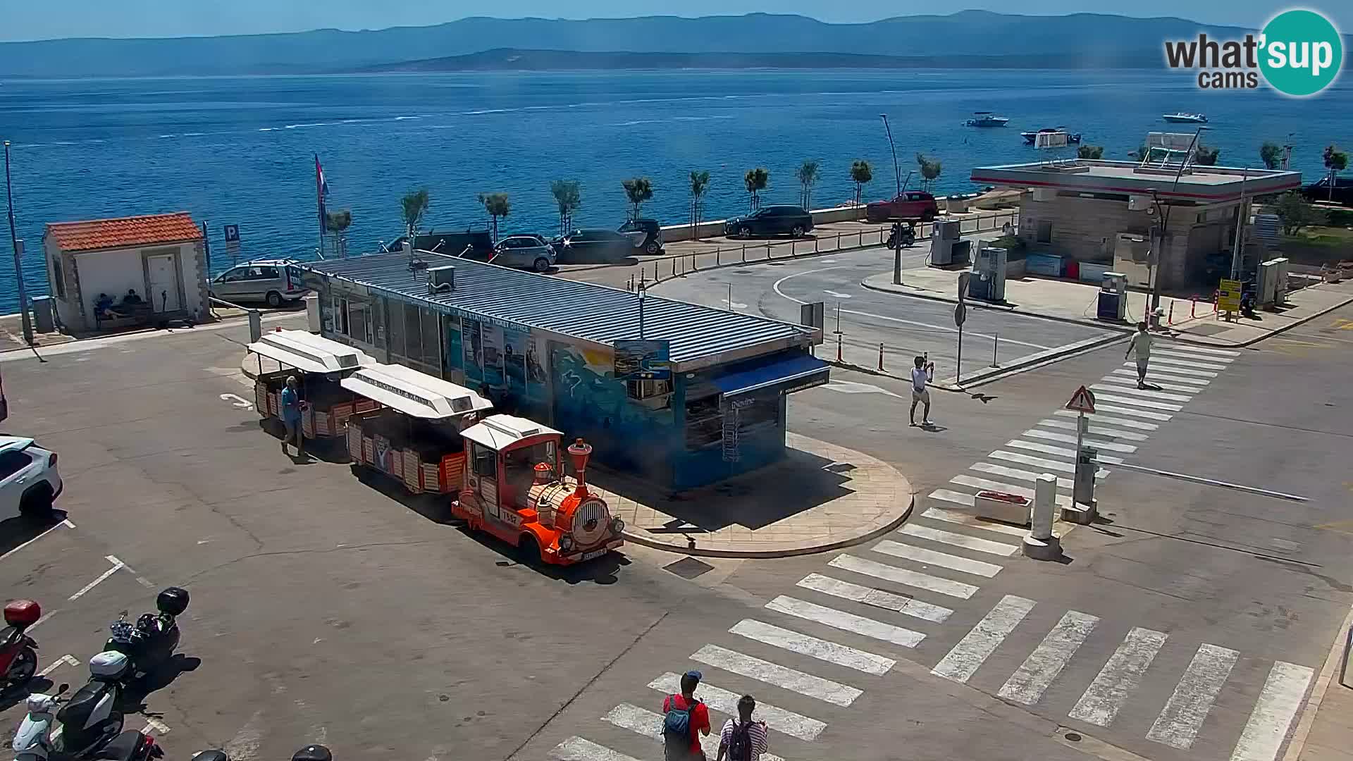 Webcam Bol Hafen & Ortszentrum – Liveblick aus Bol auf der Insel Brač
