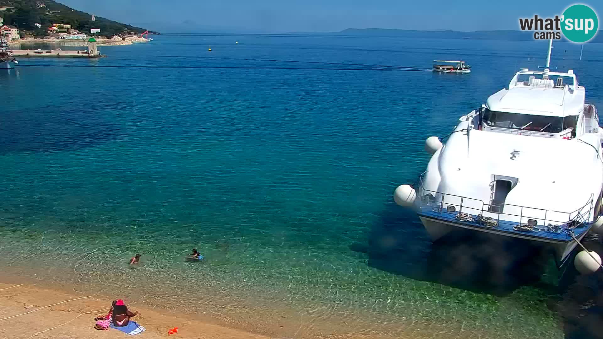 Webcam Bol Hafen & Ortszentrum – Liveblick aus Bol auf der Insel Brač