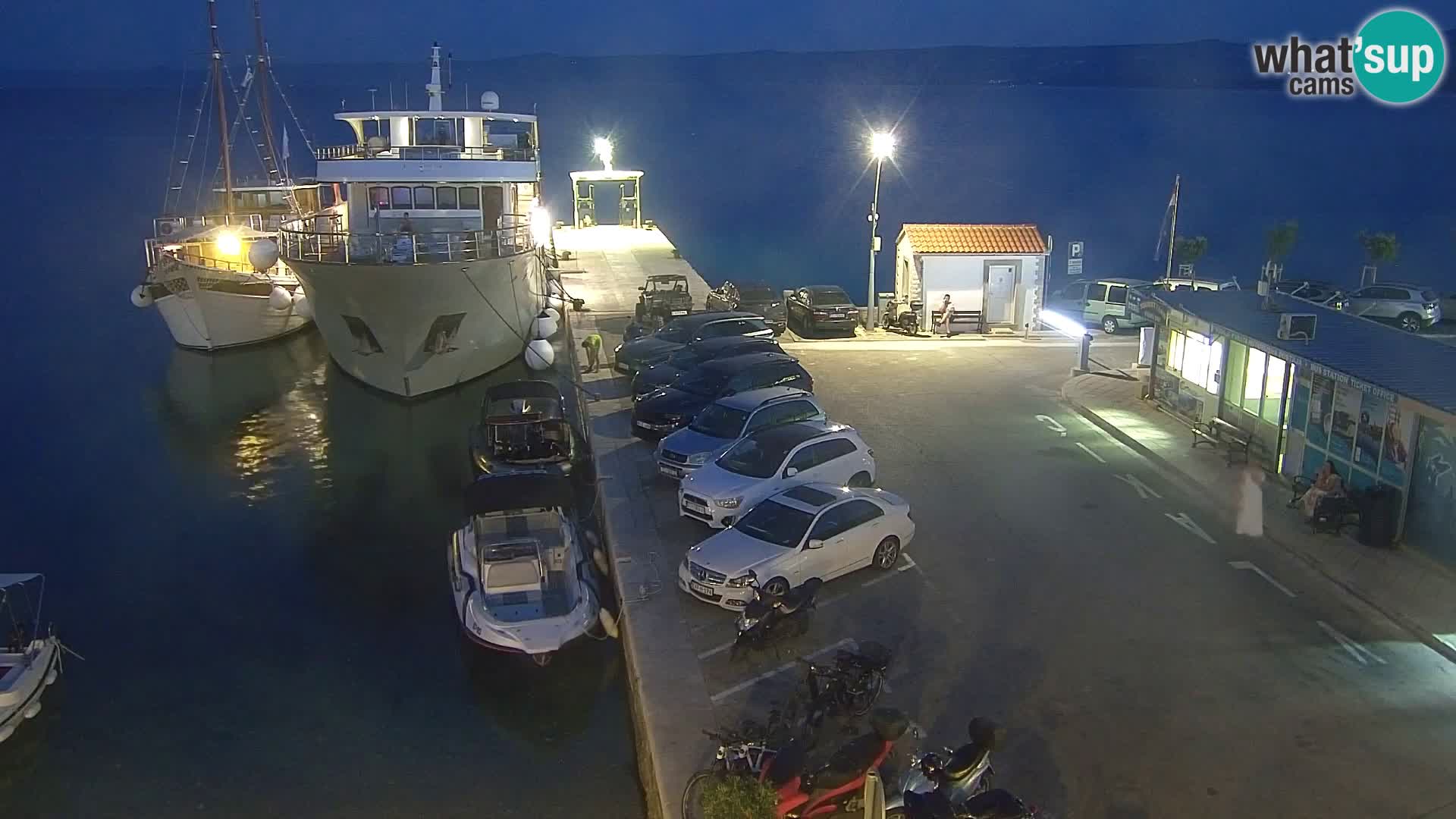 Webcam Bol Hafen & Ortszentrum – Liveblick aus Bol auf der Insel Brač