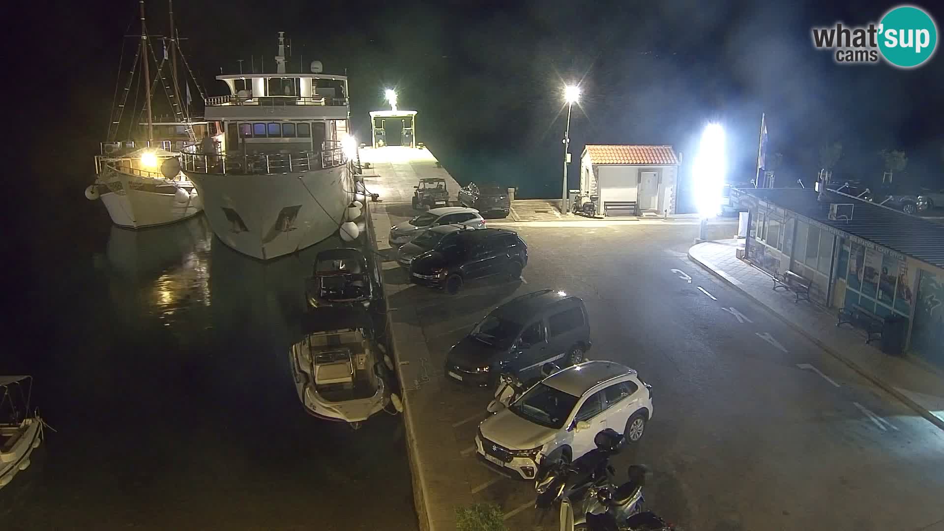 Webcam Bol Hafen & Ortszentrum – Liveblick aus Bol auf der Insel Brač