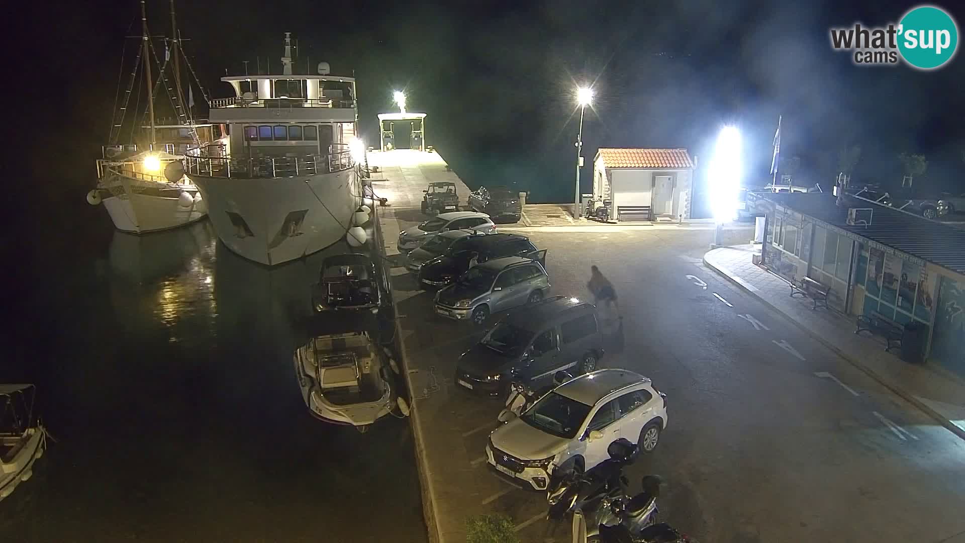 Webcam Bol Centre-Ville & Marina – Vue en direct depuis Bol, île de Brač