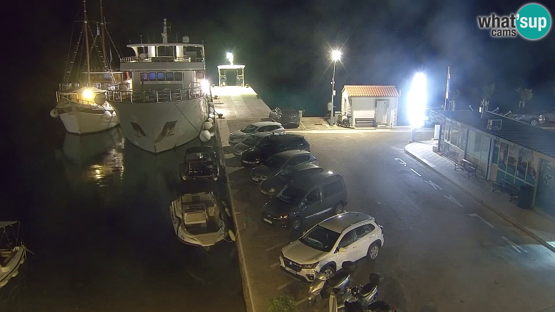 Webcam Bol Hafen & Ortszentrum – Liveblick aus Bol auf der Insel Brač