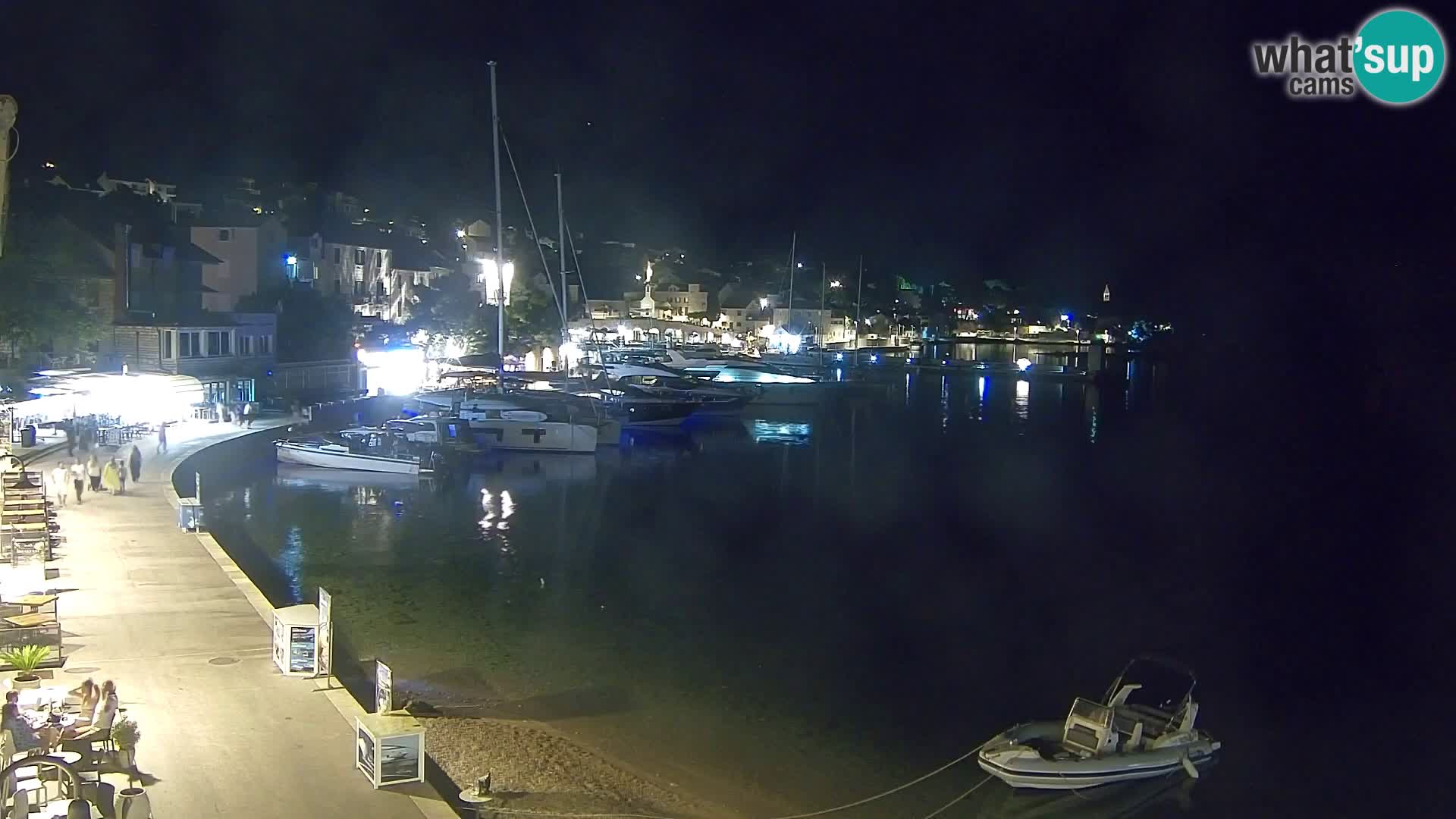 Webcam Bol Hafen & Ortszentrum – Liveblick aus Bol auf der Insel Brač
