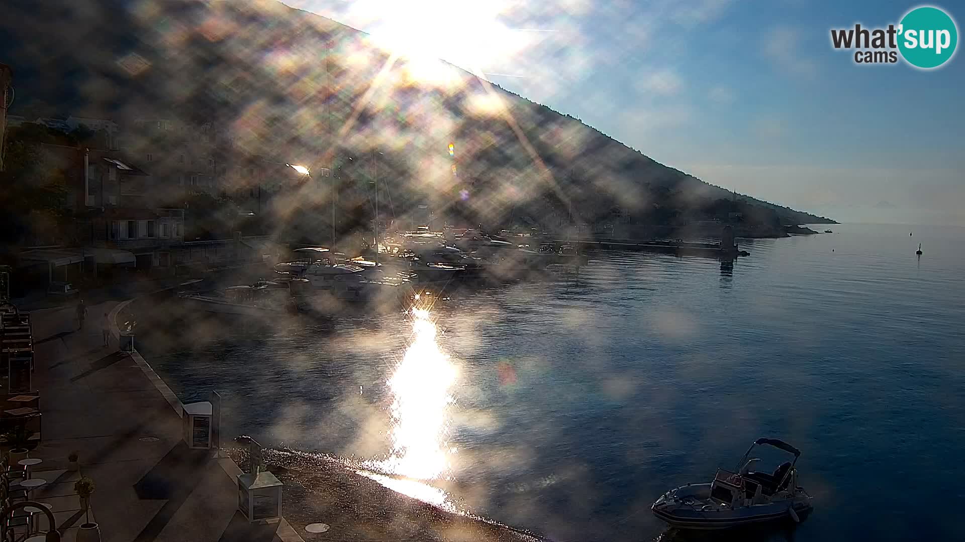 Webcam Bol Hafen & Ortszentrum – Liveblick aus Bol auf der Insel Brač