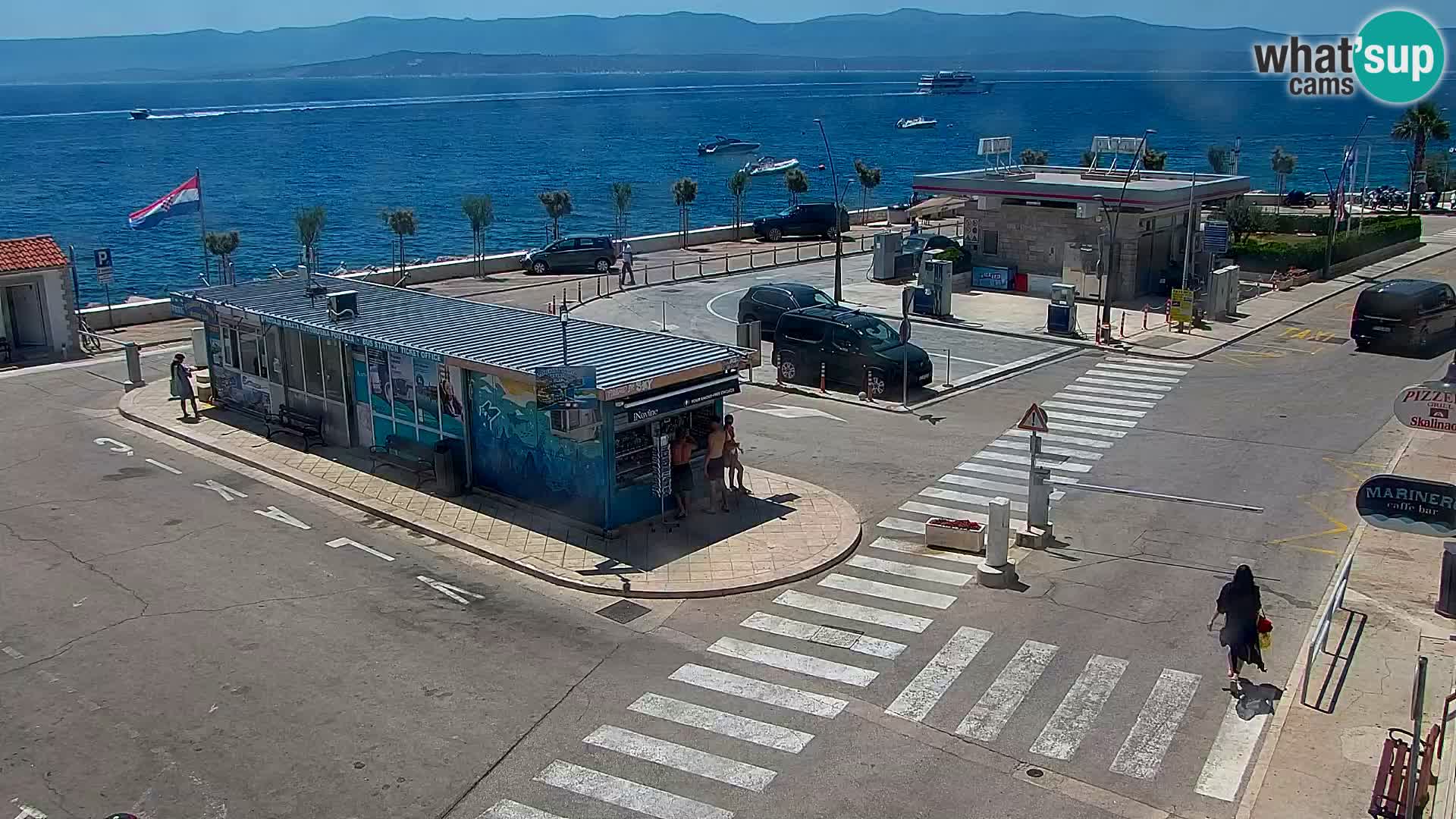Webcam Bol Hafen & Ortszentrum – Liveblick aus Bol auf der Insel Brač