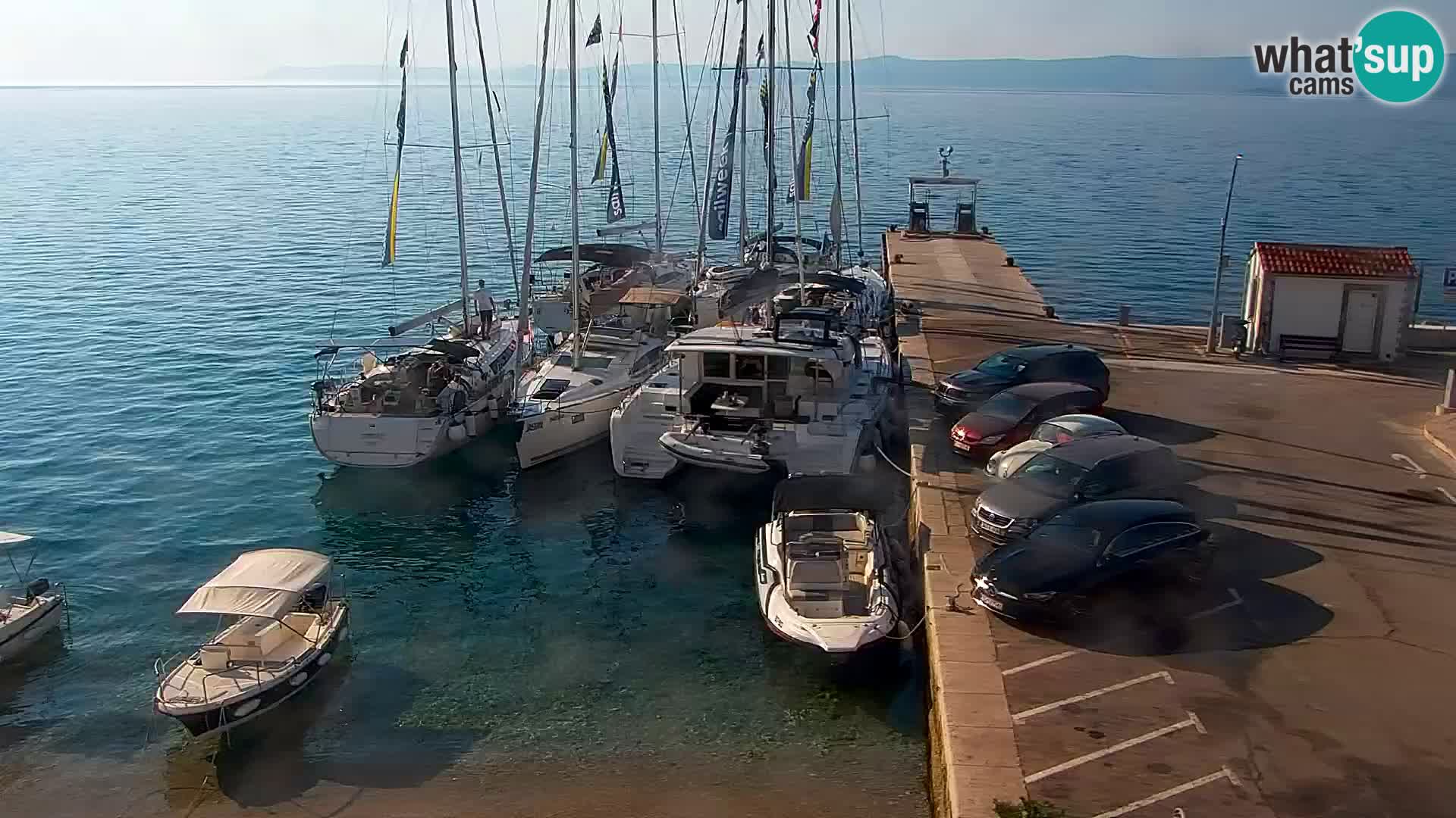 Webcam Bol Town Center & Marina – Live View from Bol, Brač