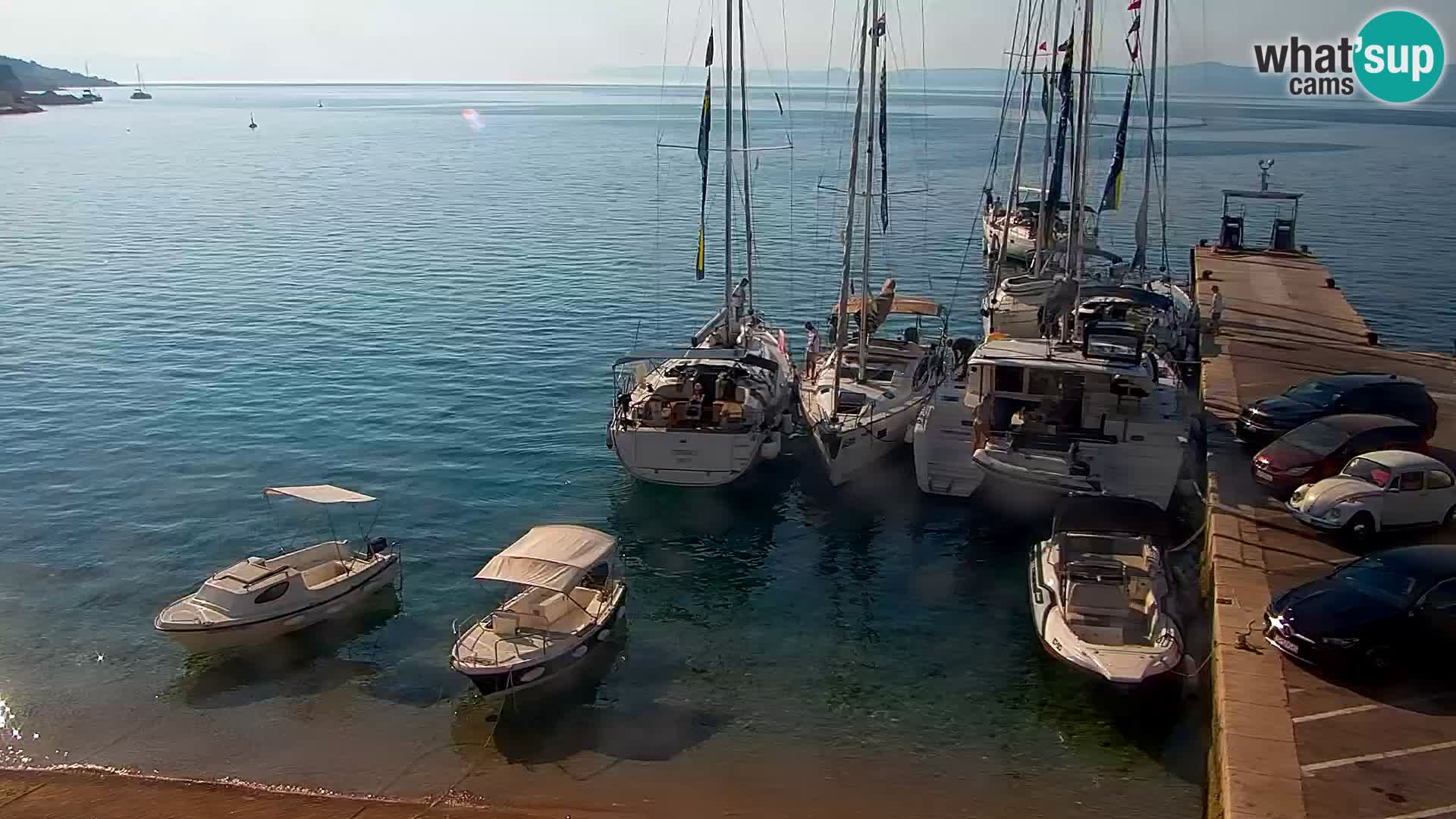 Webcam Bol Town Center & Marina – Live View from Bol, Brač