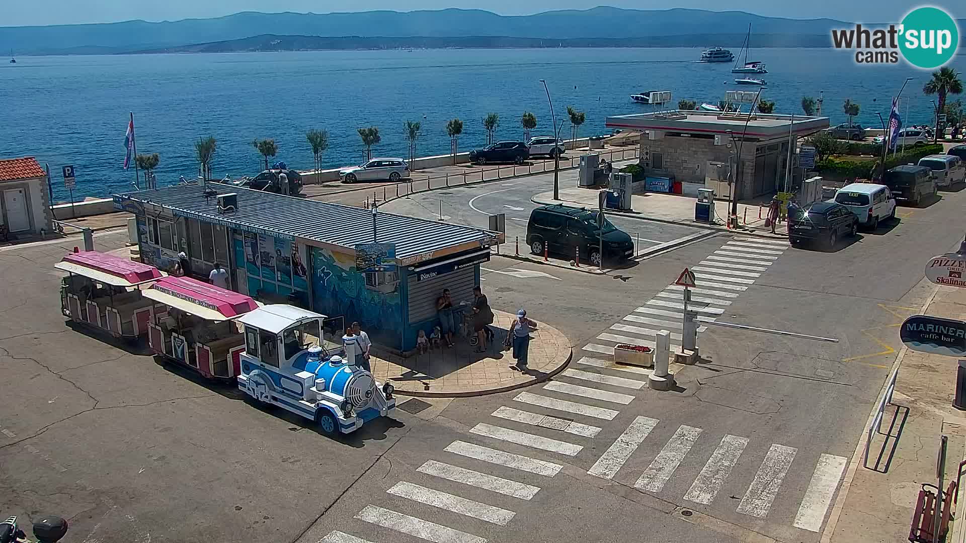 Webcam Bol centre-ville & marina – Vue en direct depuis Bol, île de Brač