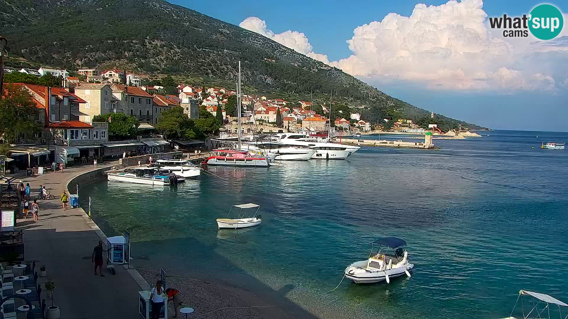 Webcam Bol Town Center & Marina – Live View from Bol, Brač