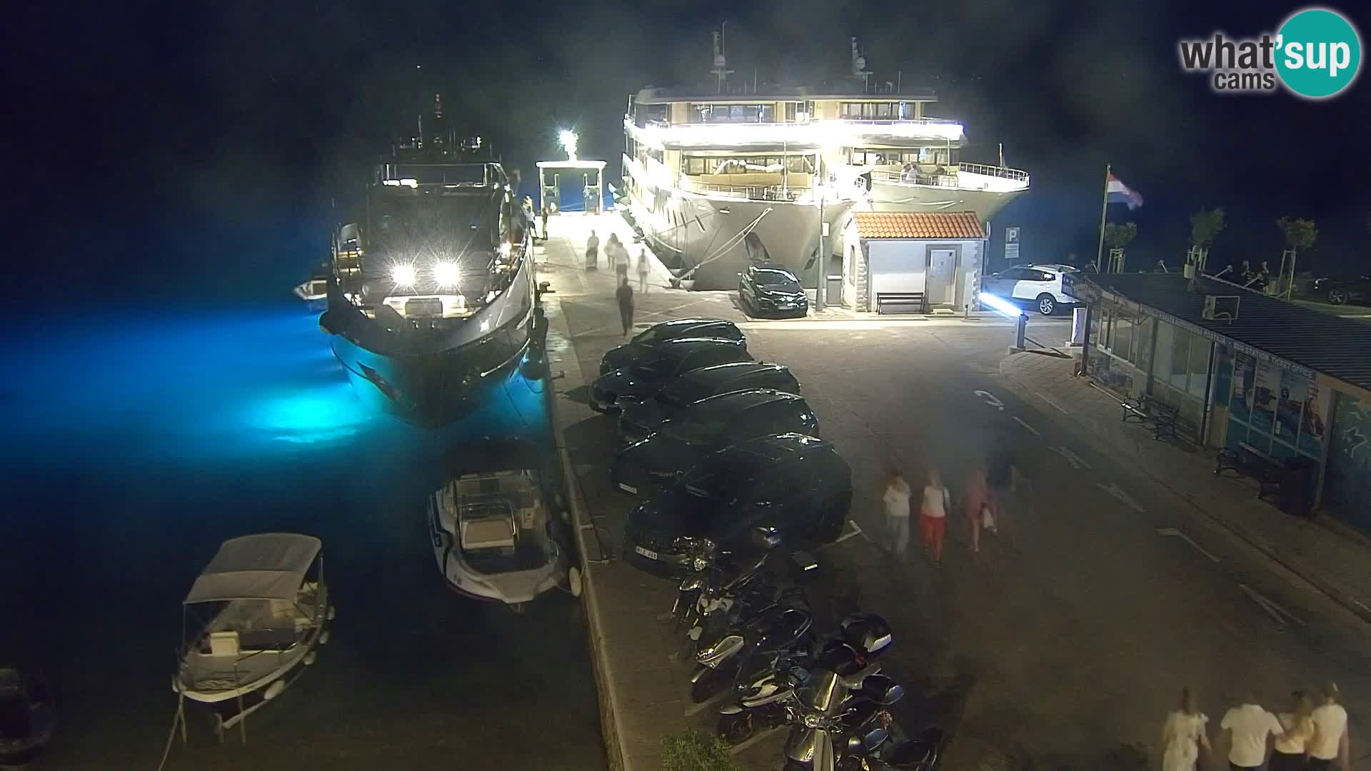 Webcam Bol Hafen & Ortszentrum – Liveblick aus Bol auf der Insel Brač