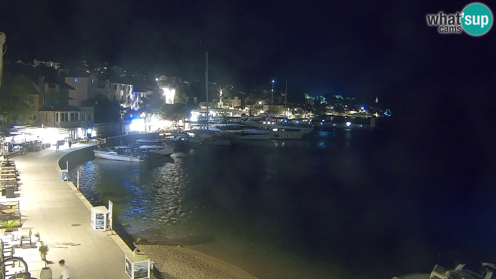 Webcam Bol Hafen & Ortszentrum – Liveblick aus Bol auf der Insel Brač