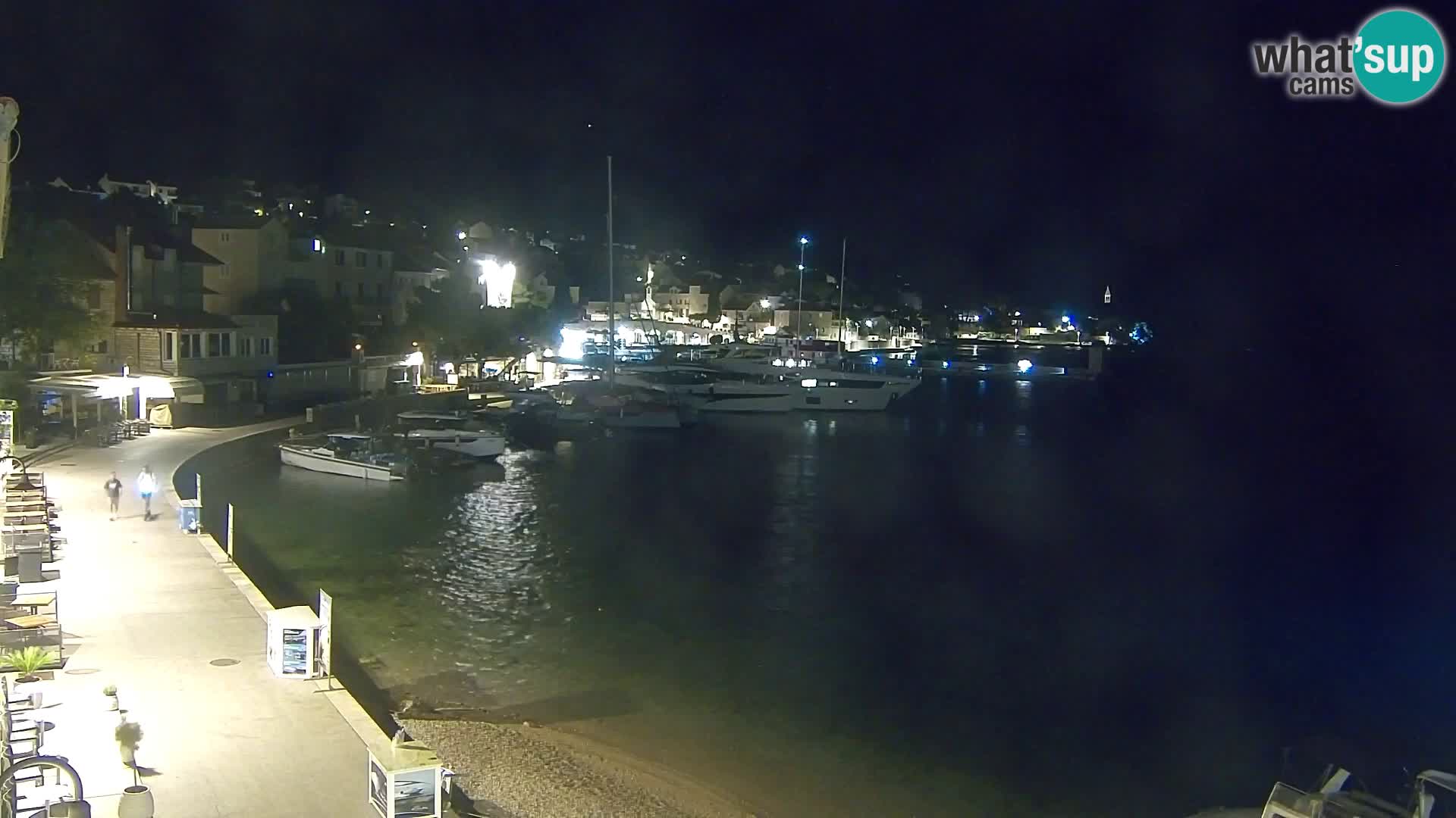 Webcam Bol Hafen & Ortszentrum – Liveblick aus Bol auf der Insel Brač