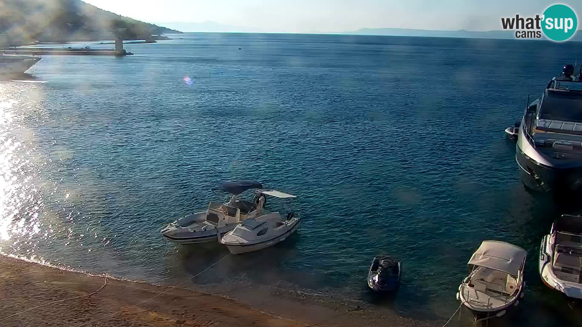 Webcam Bol Hafen & Ortszentrum – Liveblick aus Bol auf der Insel Brač