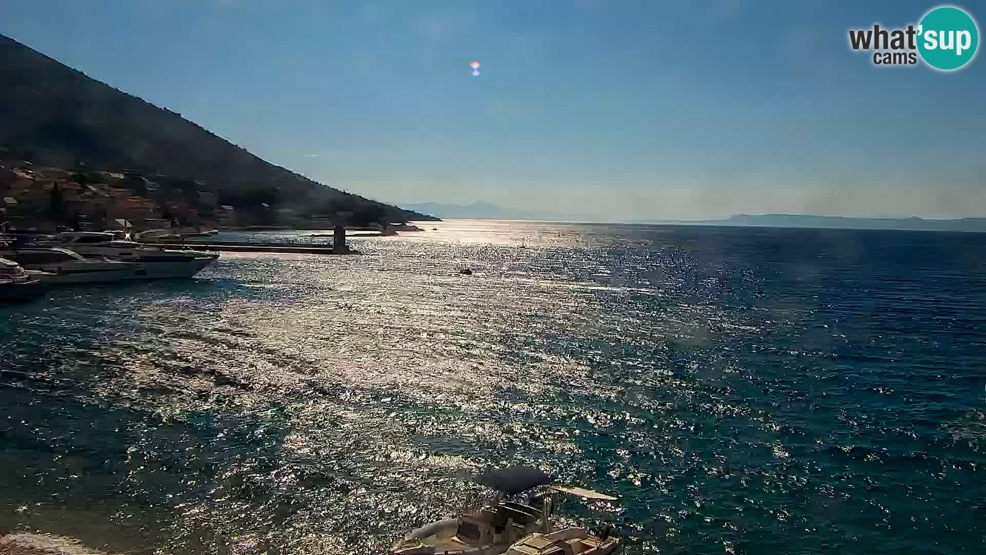 Webcam Bol centre-ville & marina – Vue en direct depuis Bol, île de Brač