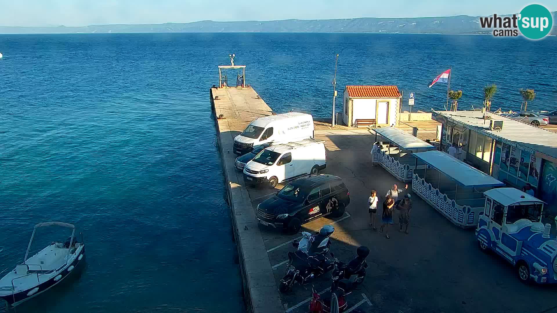 Webcam Bol Centre-Ville & Marina – Vue en direct depuis Bol, île de Brač