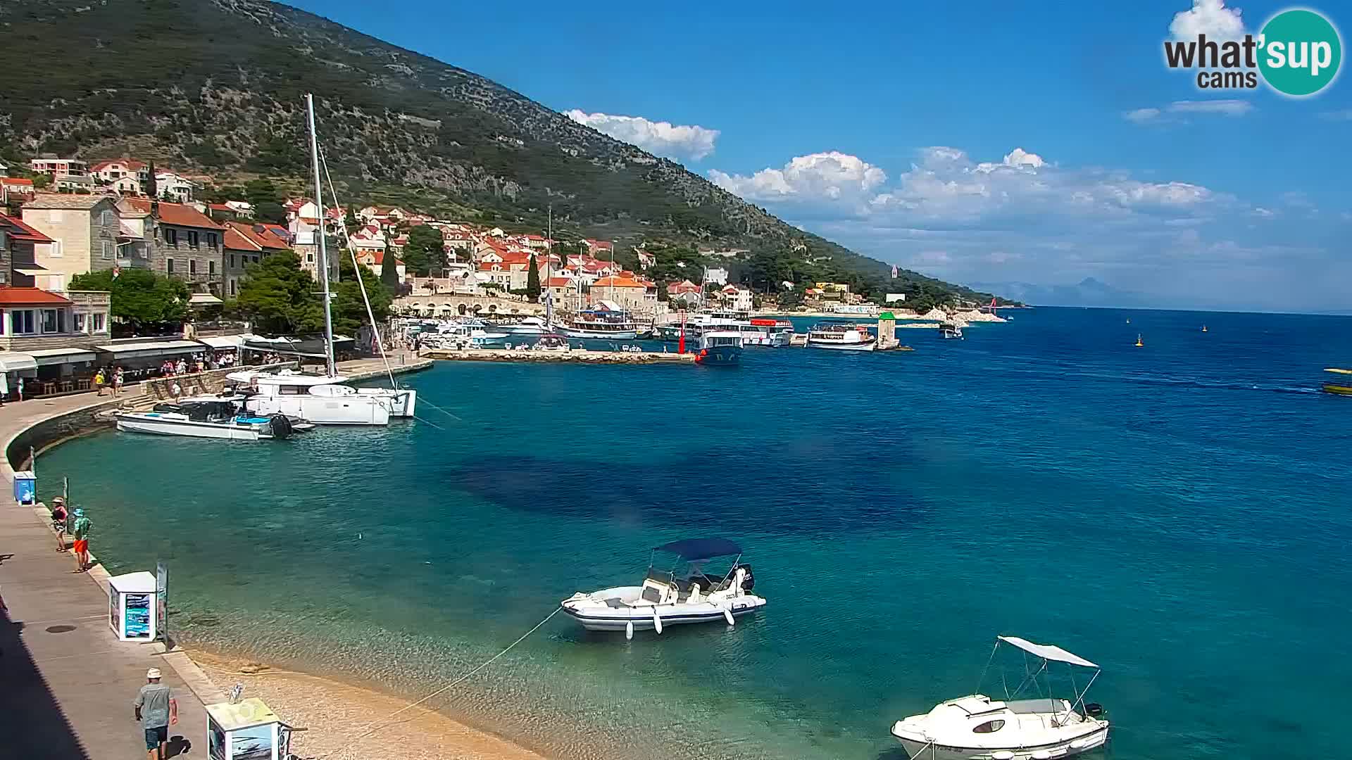 Webcam Bol Town Center & Marina – Live View from Bol, Brač