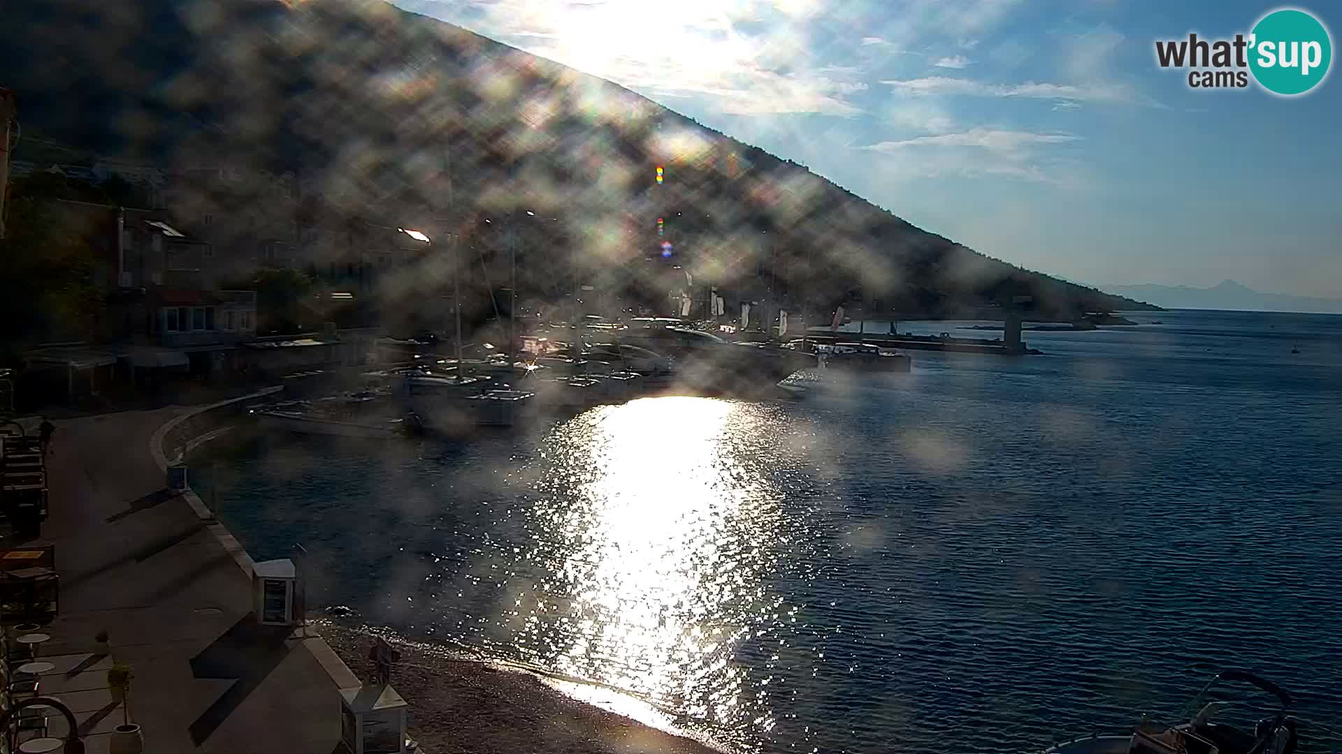 Webcam Bol Centre-Ville & Marina – Vue en direct depuis Bol, île de Brač