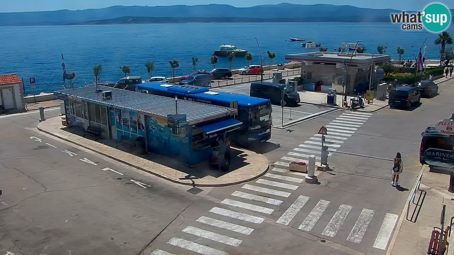 Webcam Bol Hafen & Ortszentrum – Liveblick aus Bol auf der Insel Brač