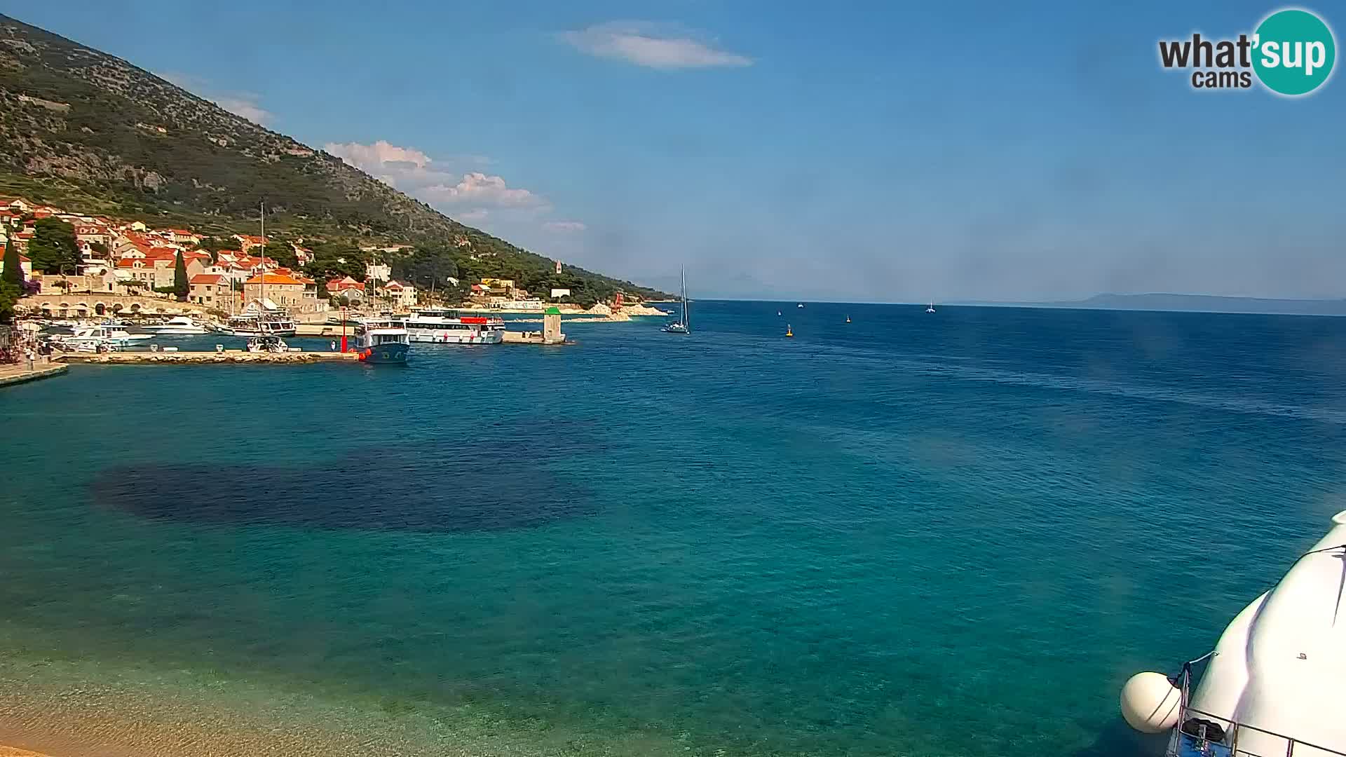 Webcam Bol Town Center & Marina – Live View from Bol, Brač