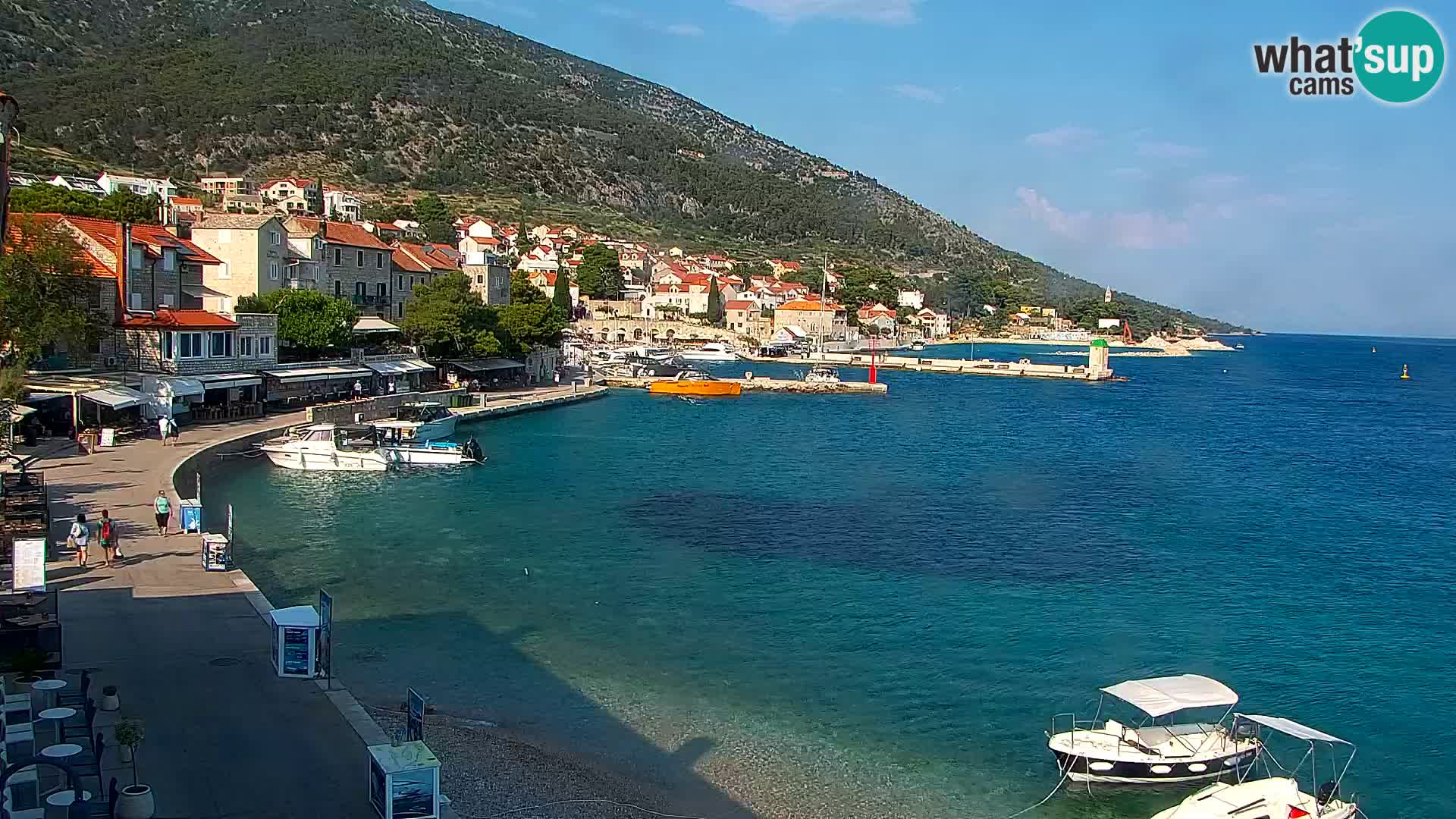 Webcam Bol Town Center & Marina – Live View from Bol, Brač