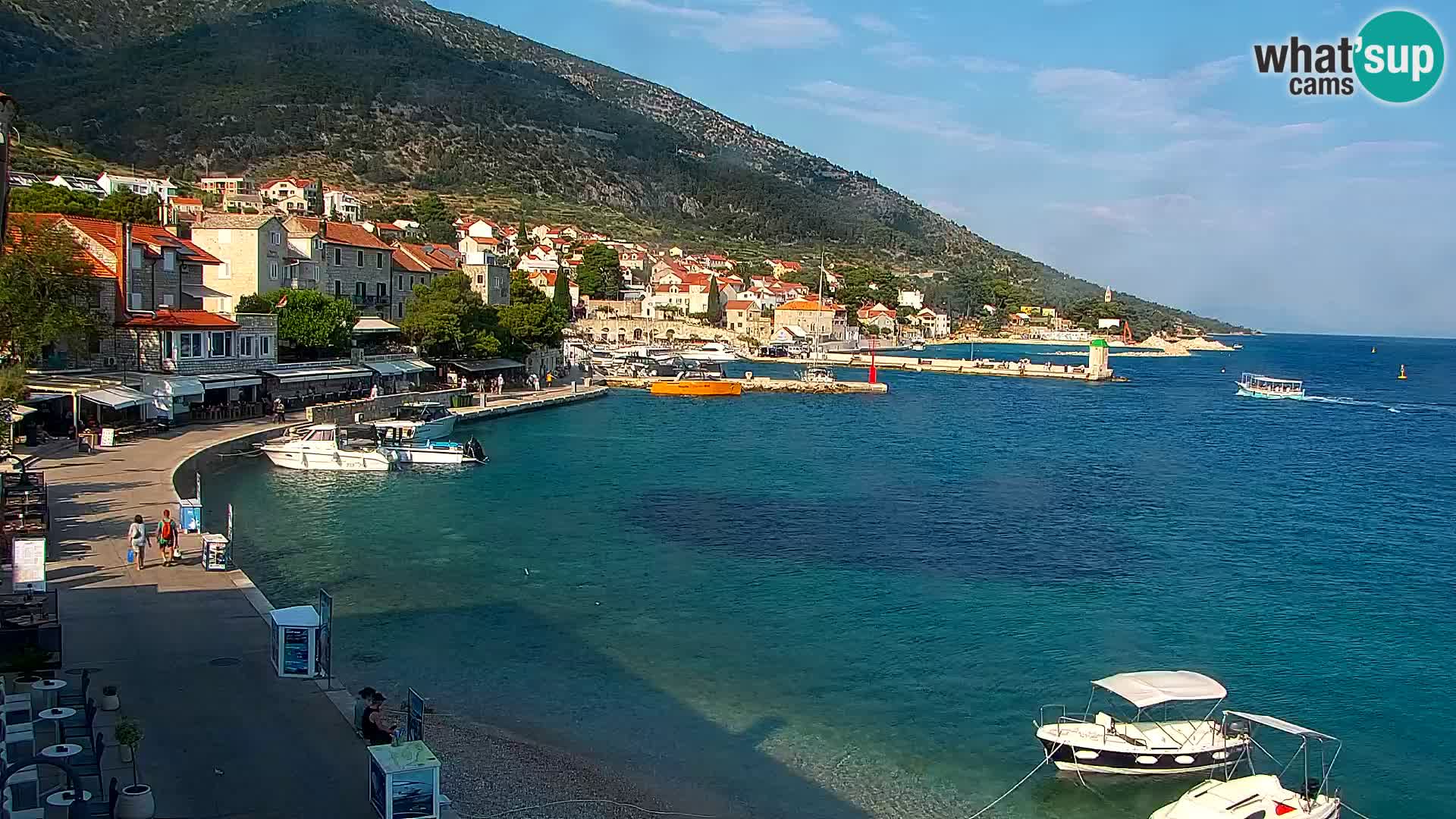 Webcam Bol Town Center & Marina – Live View from Bol, Brač
