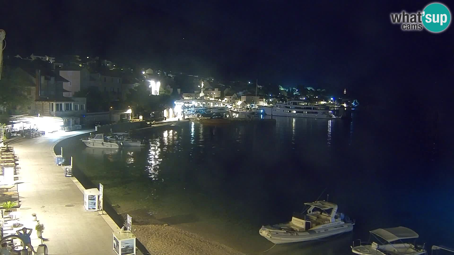 Webcam Bol Hafen & Ortszentrum – Liveblick aus Bol auf der Insel Brač