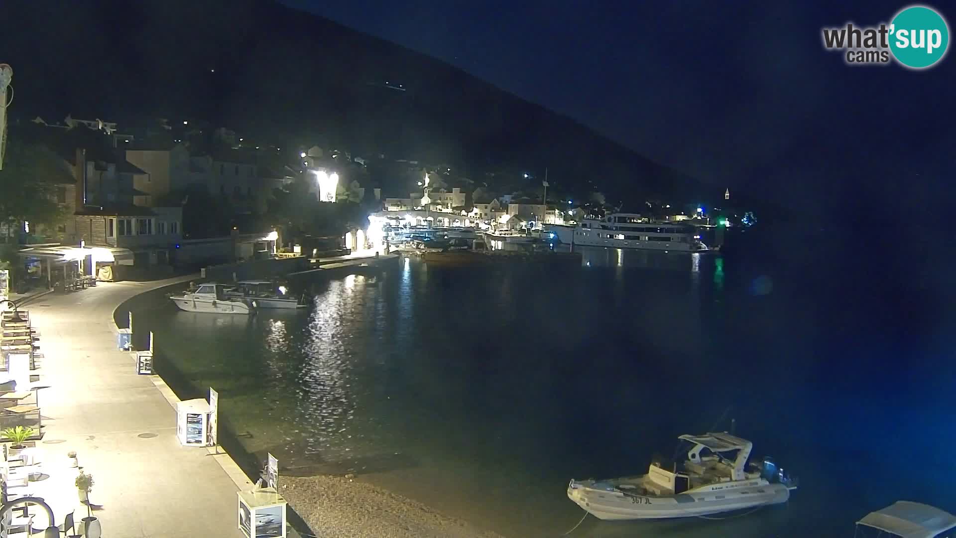 Webcam Bol Hafen & Ortszentrum – Liveblick aus Bol auf der Insel Brač