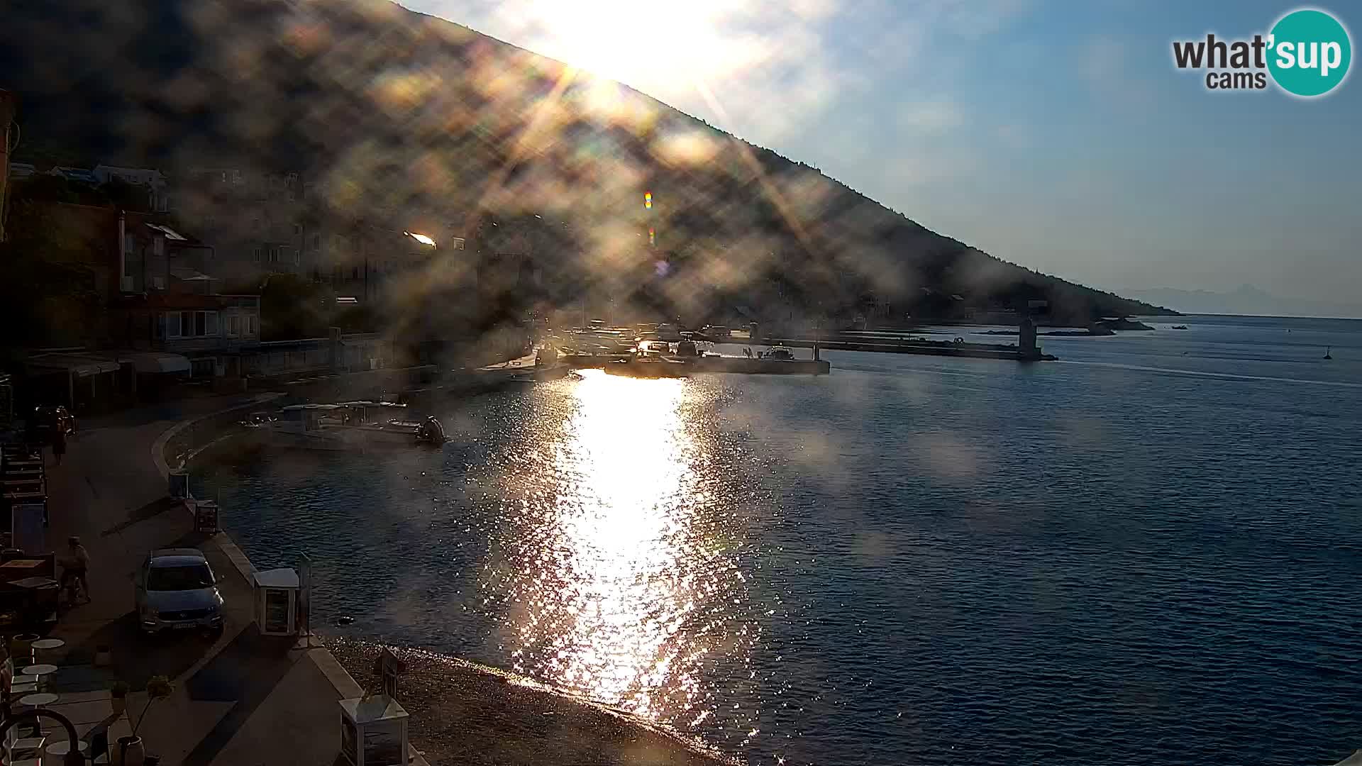 Webcam Bol Centre-Ville & Marina – Vue en direct depuis Bol, île de Brač