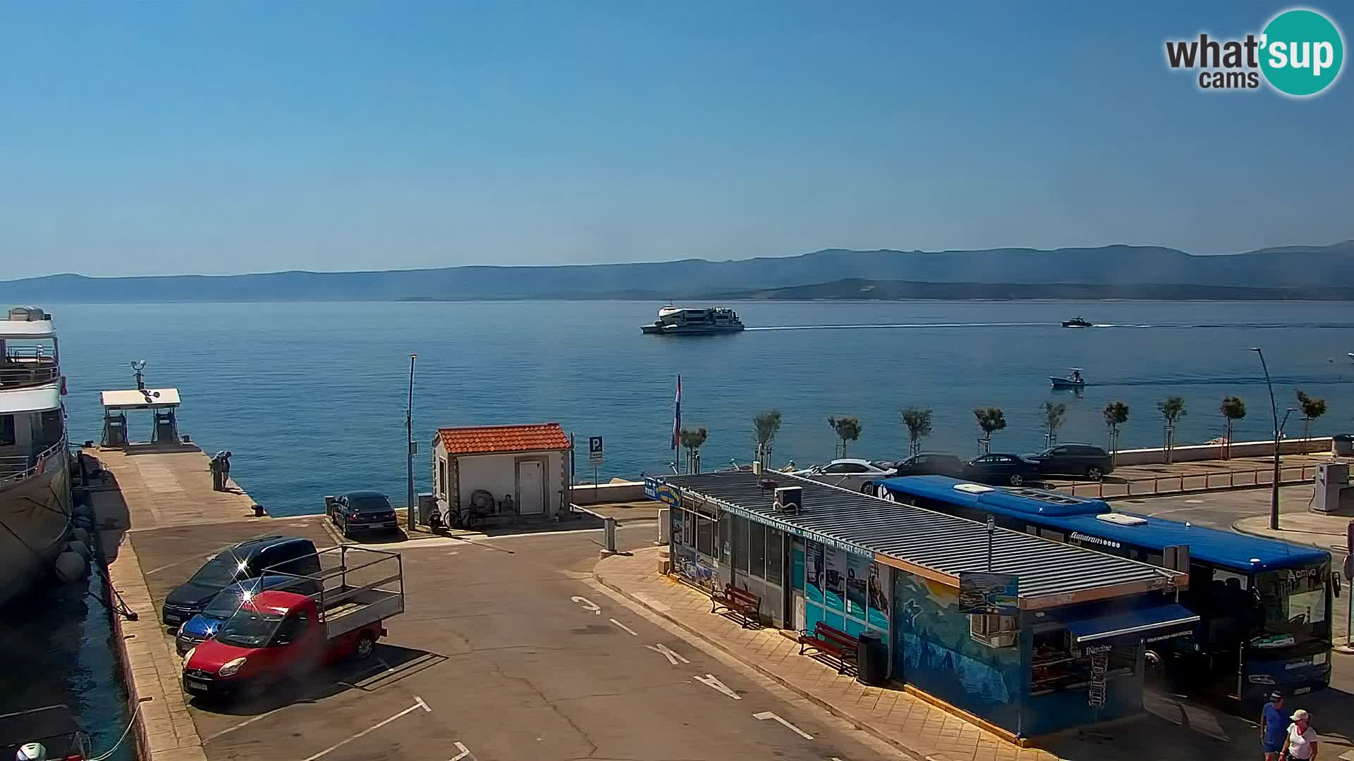 Webcam Bol Hafen & Ortszentrum – Liveblick aus Bol auf der Insel Brač