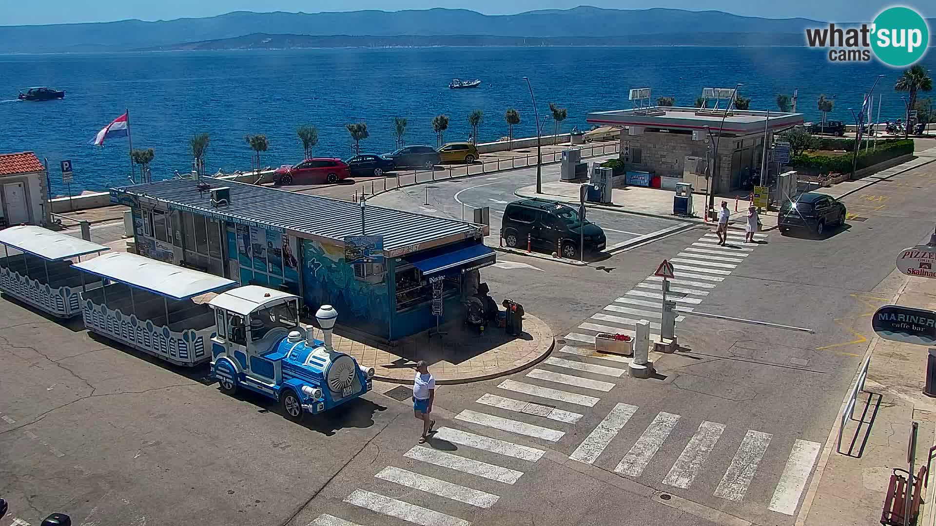 Webcam Bol Centre-Ville & Marina – Vue en direct depuis Bol, île de Brač