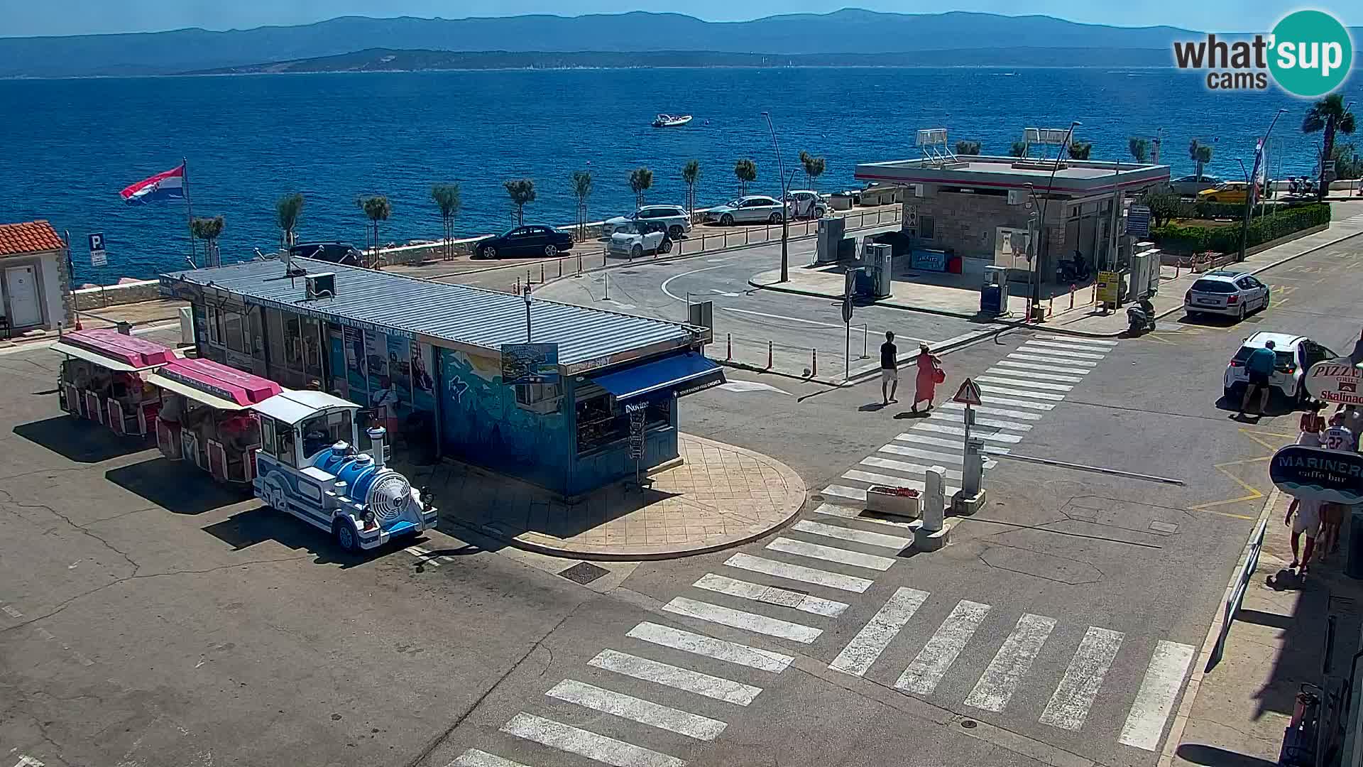 Webcam Bol Hafen & Ortszentrum – Liveblick aus Bol auf der Insel Brač
