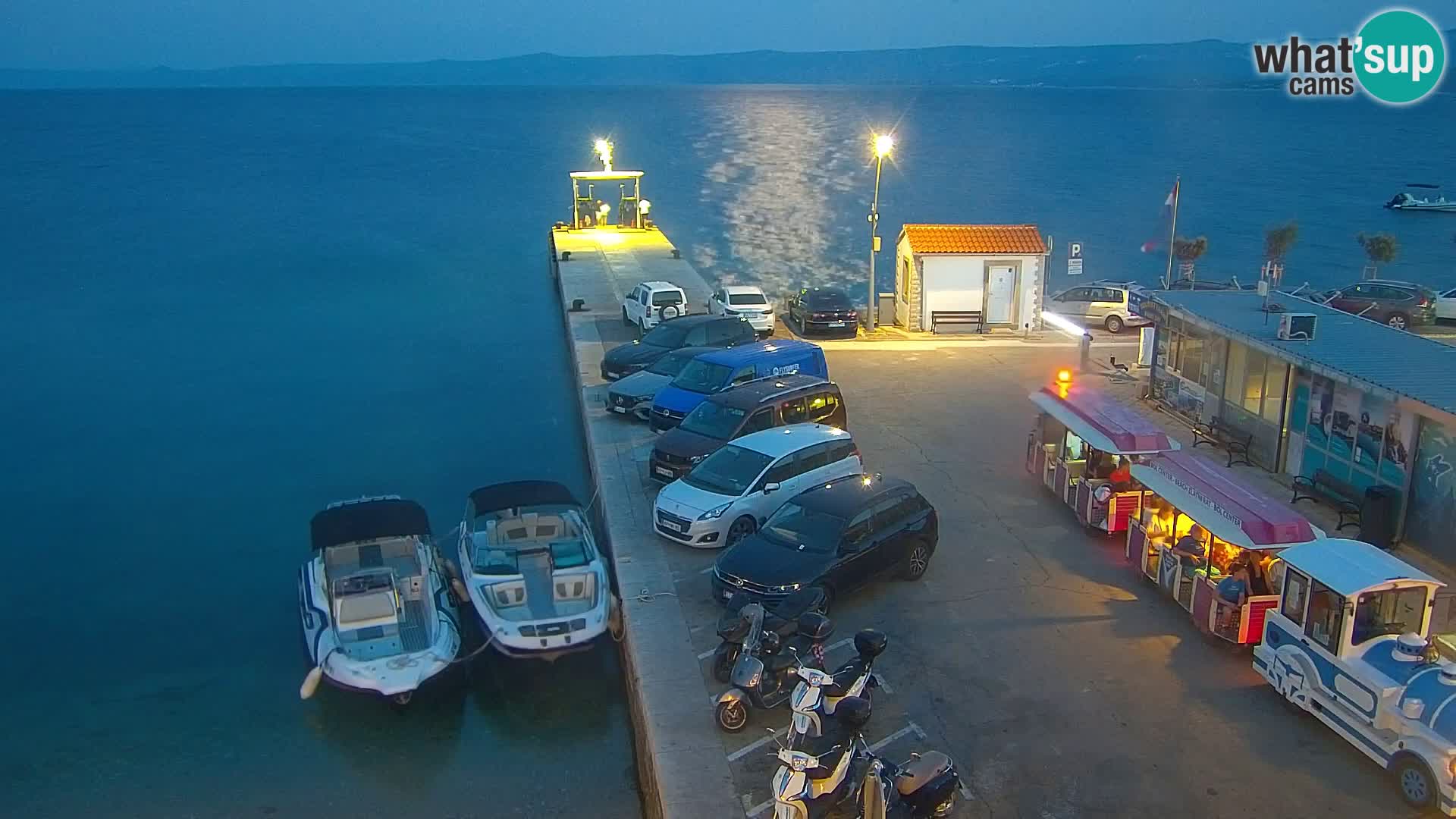 Webcam Bol centre-ville & marina – Vue en direct depuis Bol, île de Brač