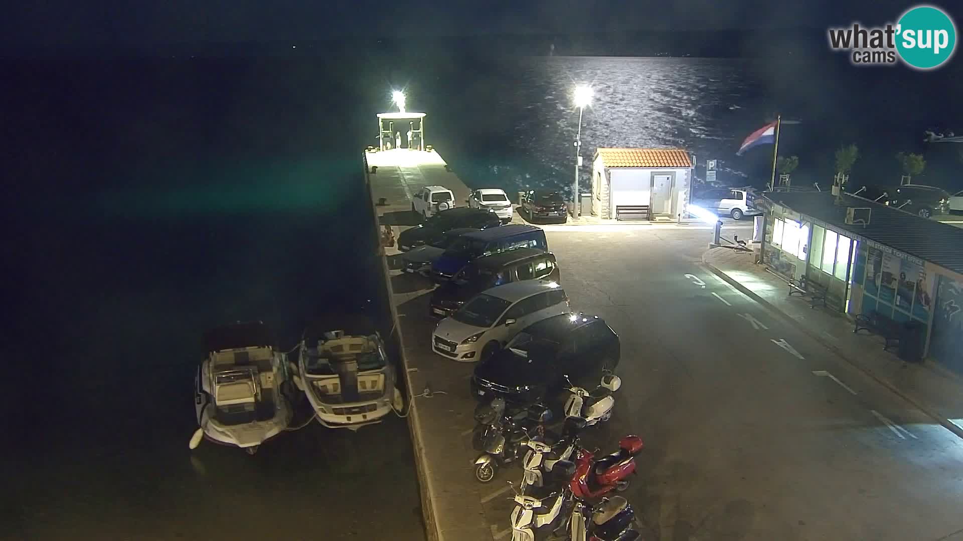 Webcam Bol Hafen & Ortszentrum – Liveblick aus Bol auf der Insel Brač