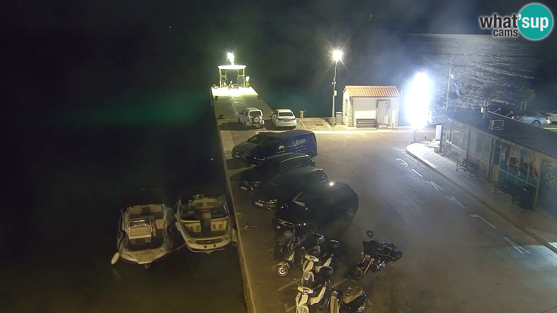 Webcam Bol Centre-Ville & Marina – Vue en direct depuis Bol, île de Brač