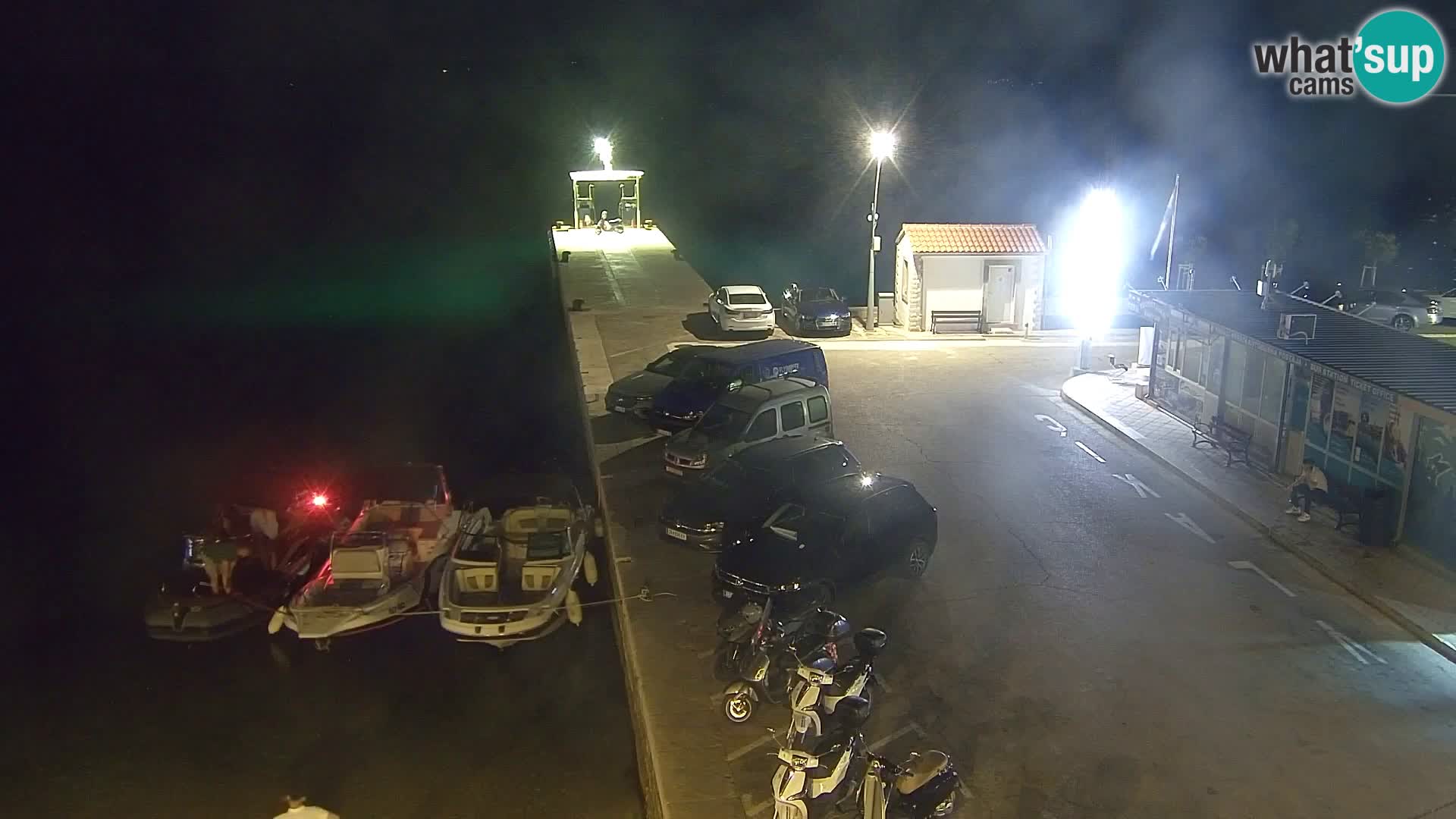 Webcam Bol centre-ville & marina – Vue en direct depuis Bol, île de Brač