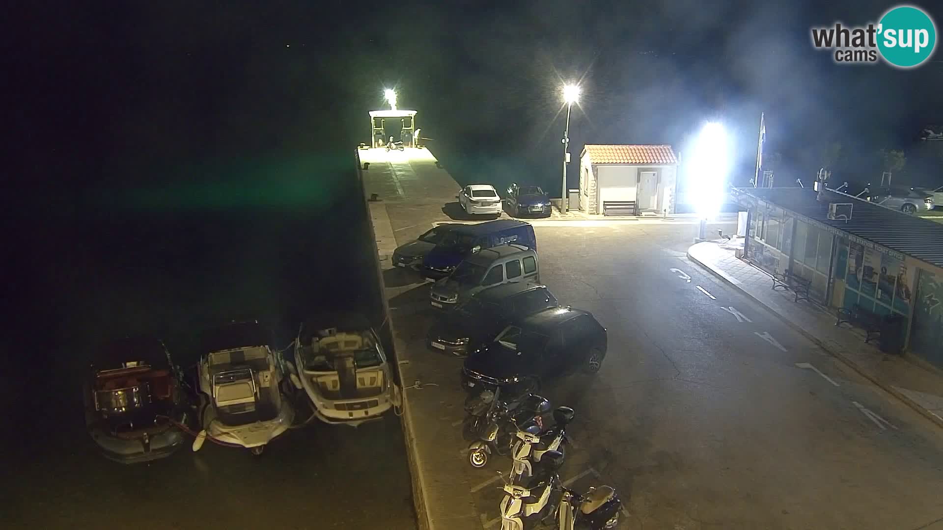 Webcam Bol centre-ville & marina – Vue en direct depuis Bol, île de Brač