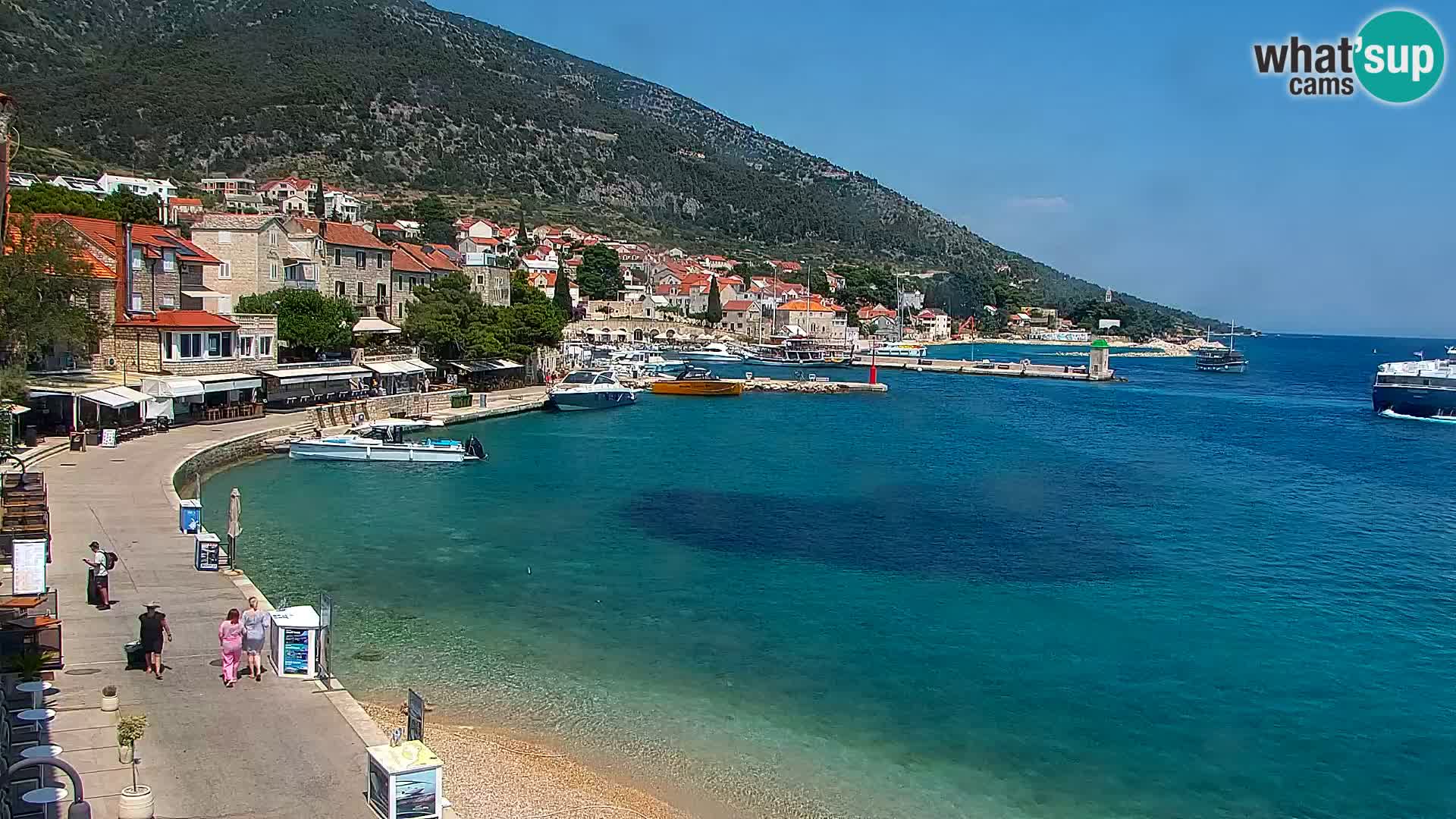 Webcam Bol Town Center & Marina – Live View from Bol, Brač